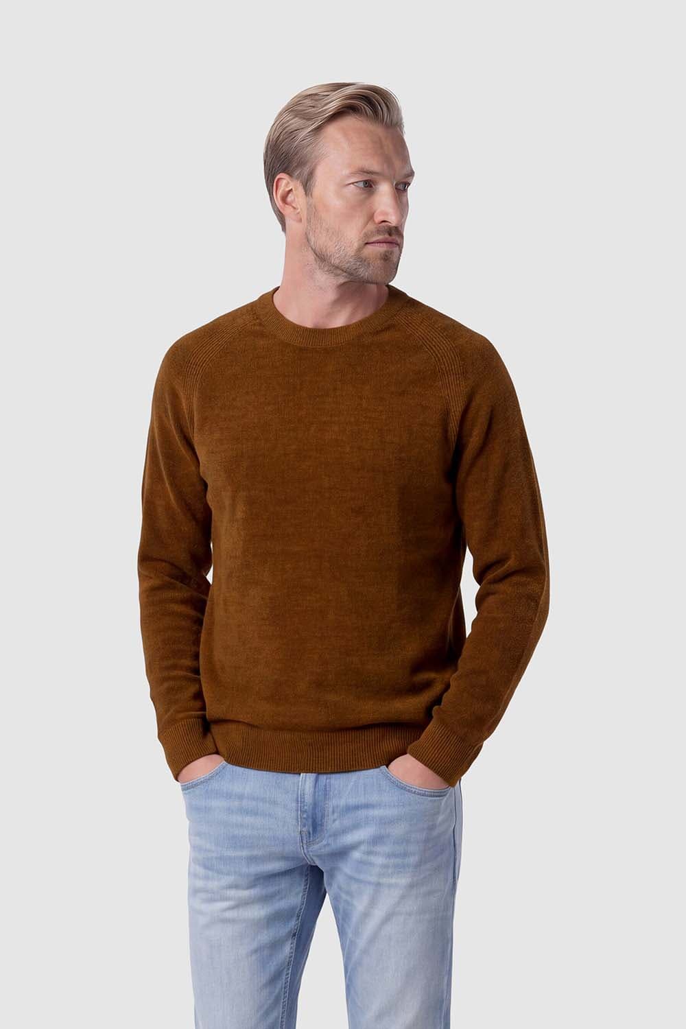 No Excess Pullover Chen Licht Gewicht Beige