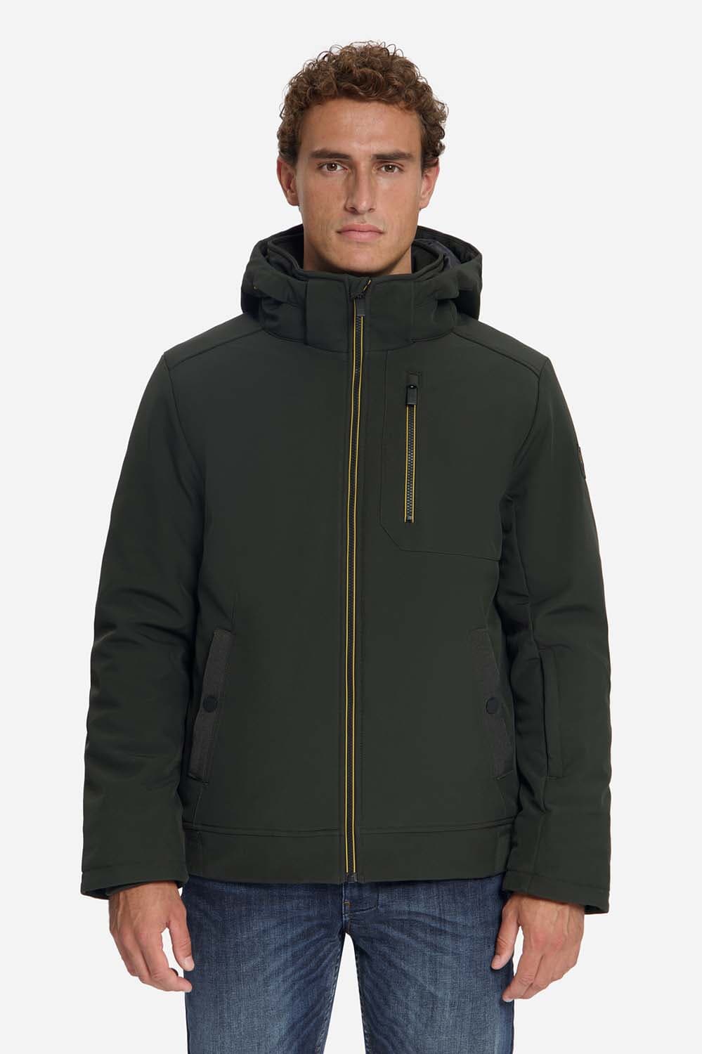No Excess Softshell Jas Kort Army