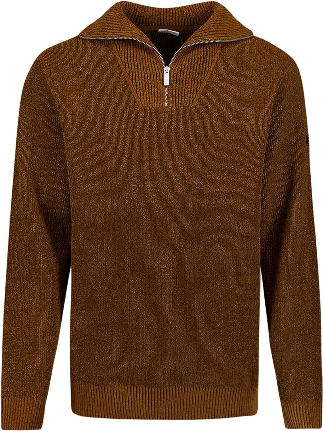 Half-zip Pullover Licht Gewicht Beige