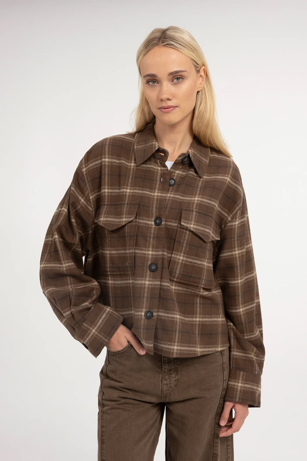 Yaya Blouse  Bruin