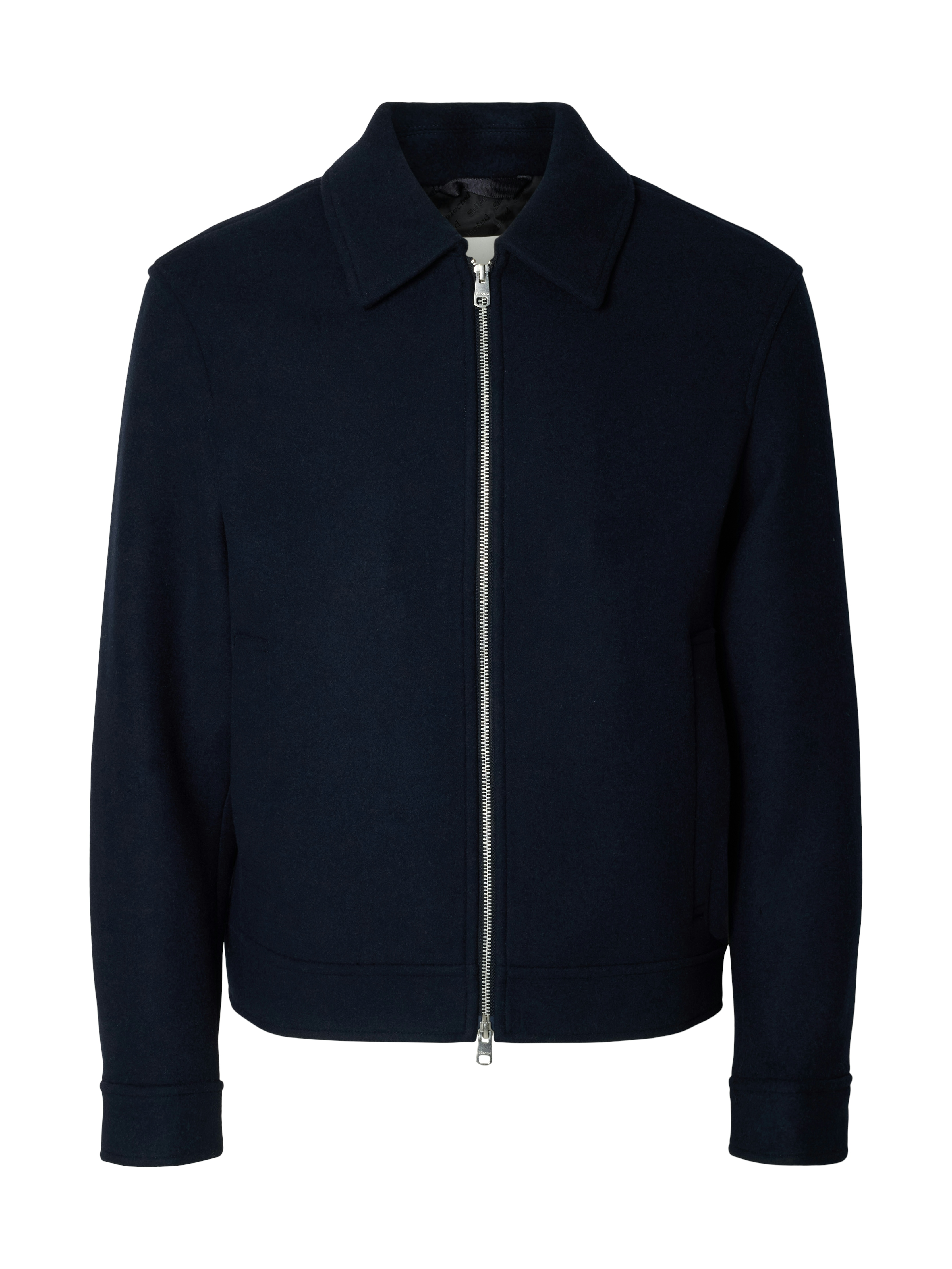 Selected Homme Overshirt Philip Lano Navy