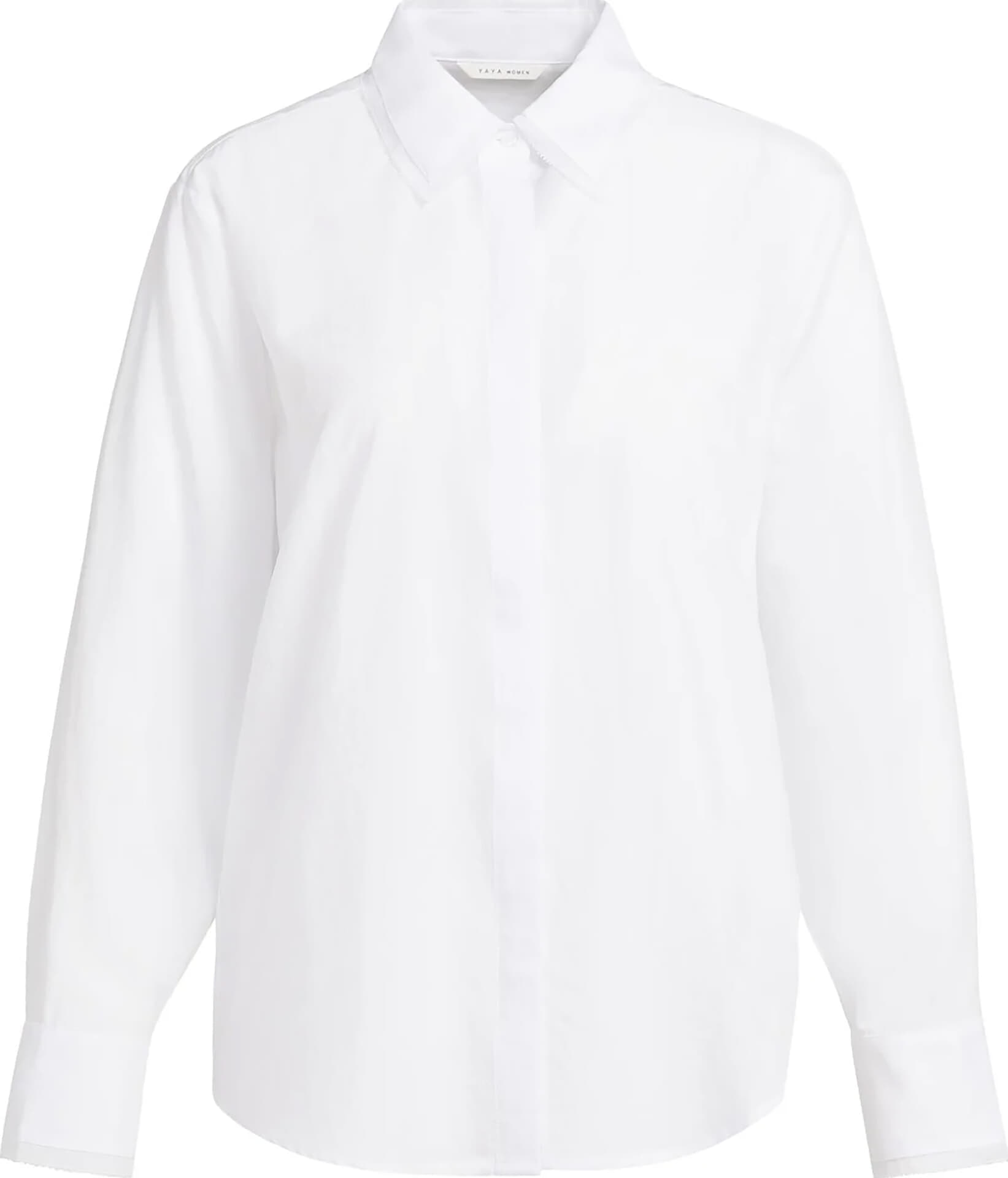 Yaya Blouse met kraagdetails Wit