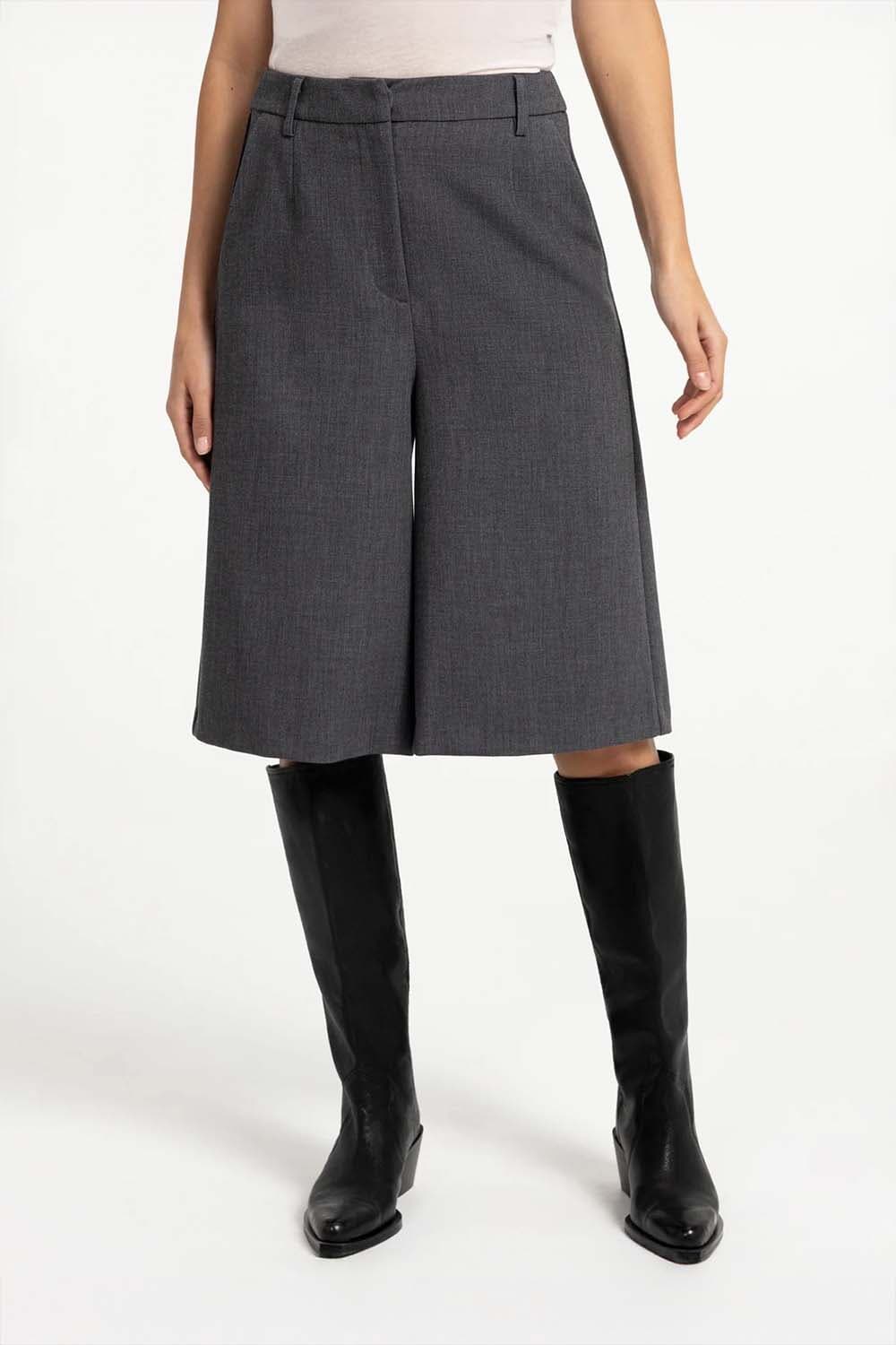 Yaya Bermudashort  Antraciet
