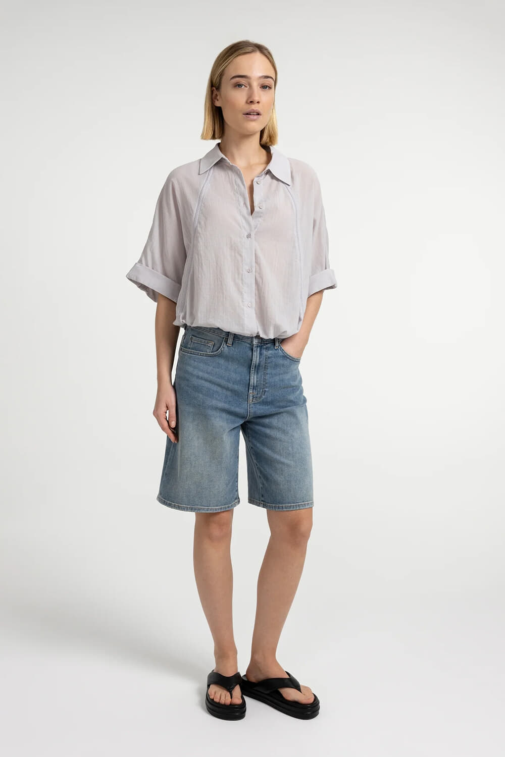 Yaya Blouse   Grijs