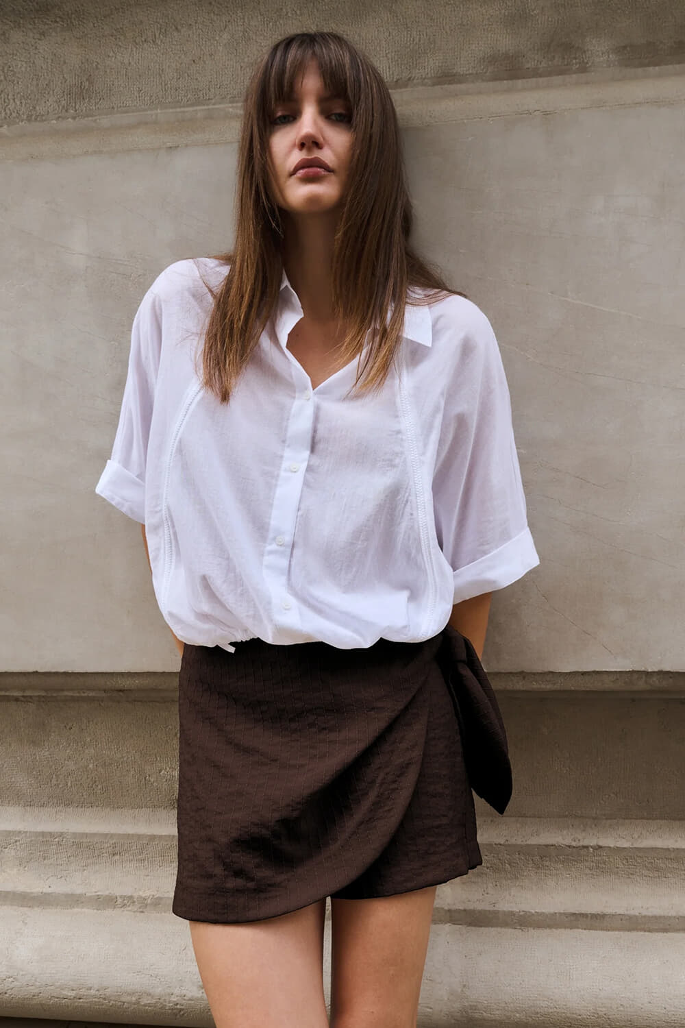 Yaya Blouse   Wit