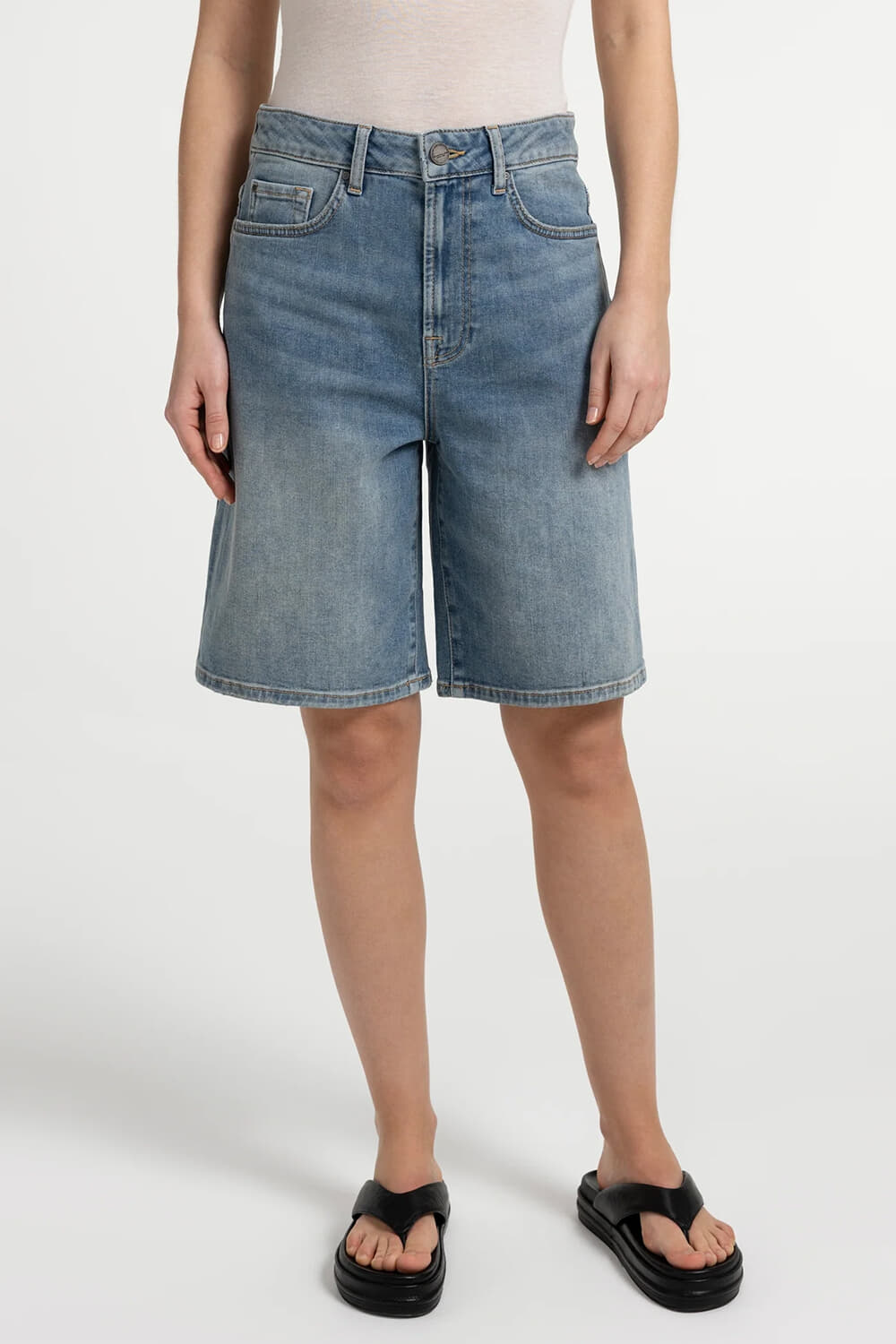 Yaya Short Denim Bermuda Jeans