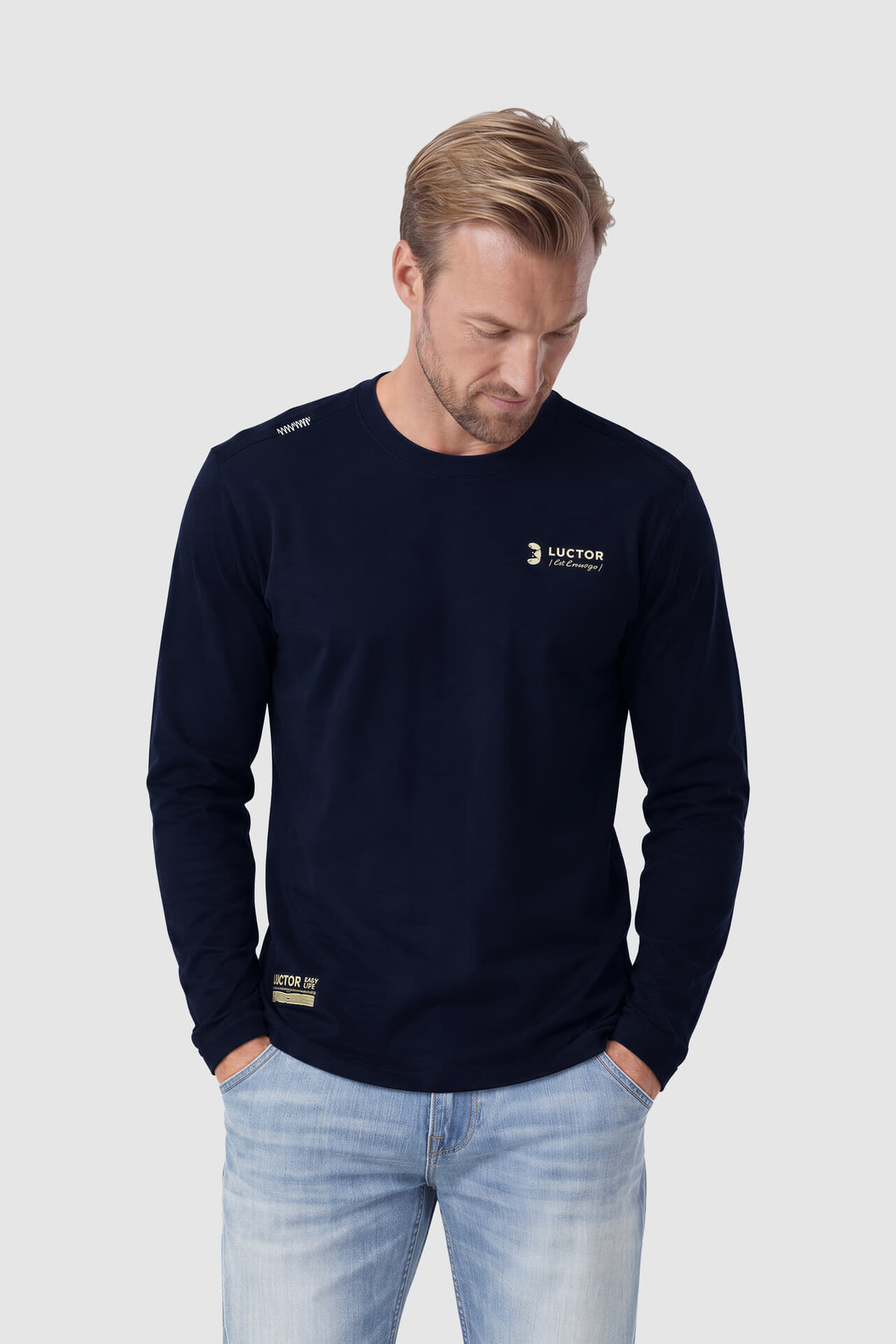 Luctor Longsleeve Noah Navy
