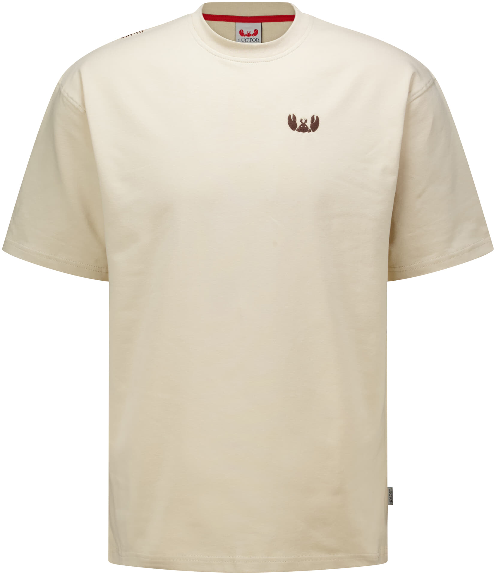 Luctor T-shirt Nico  Bruin