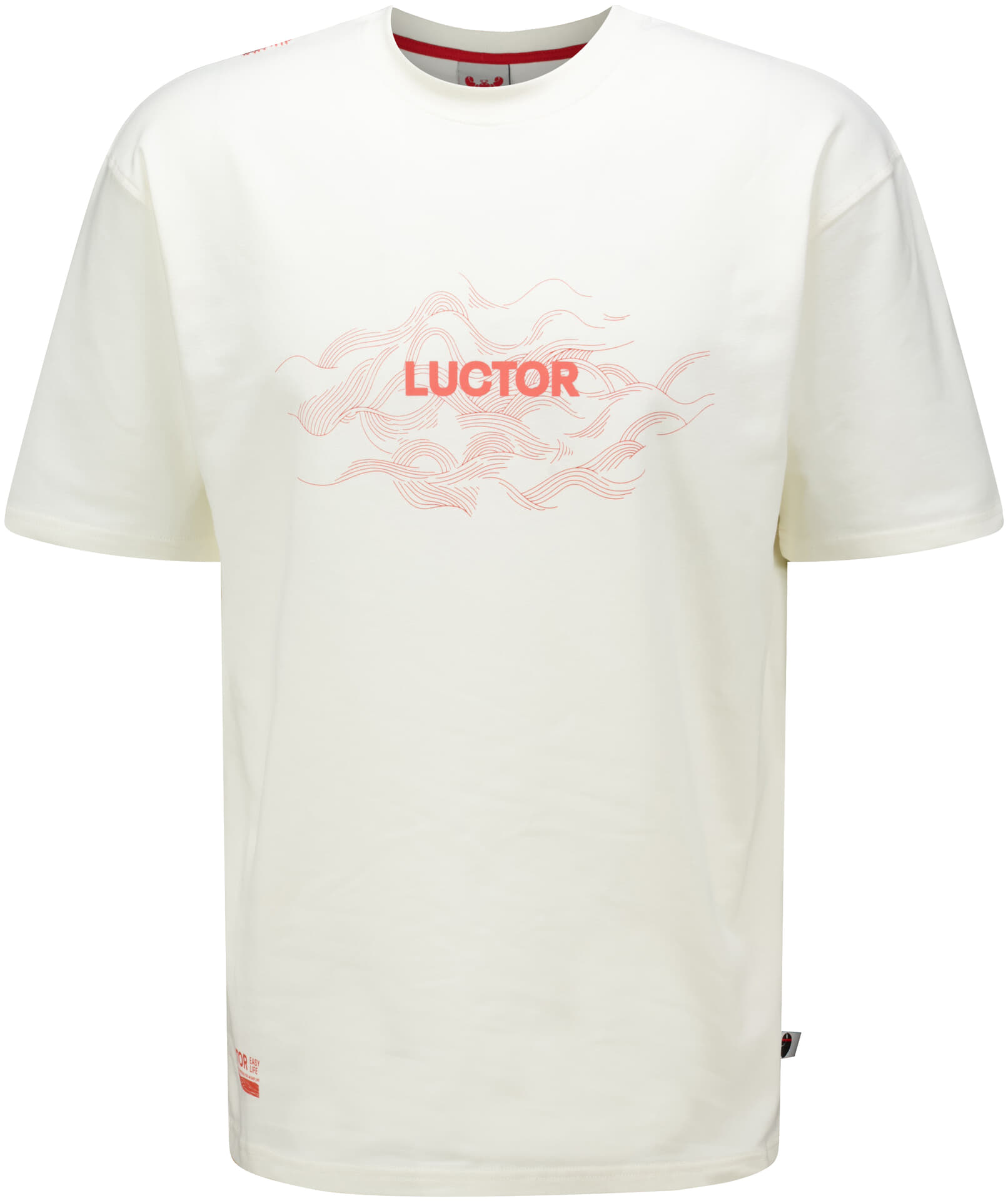 Luctor T-shirt Nemo Waves Off White