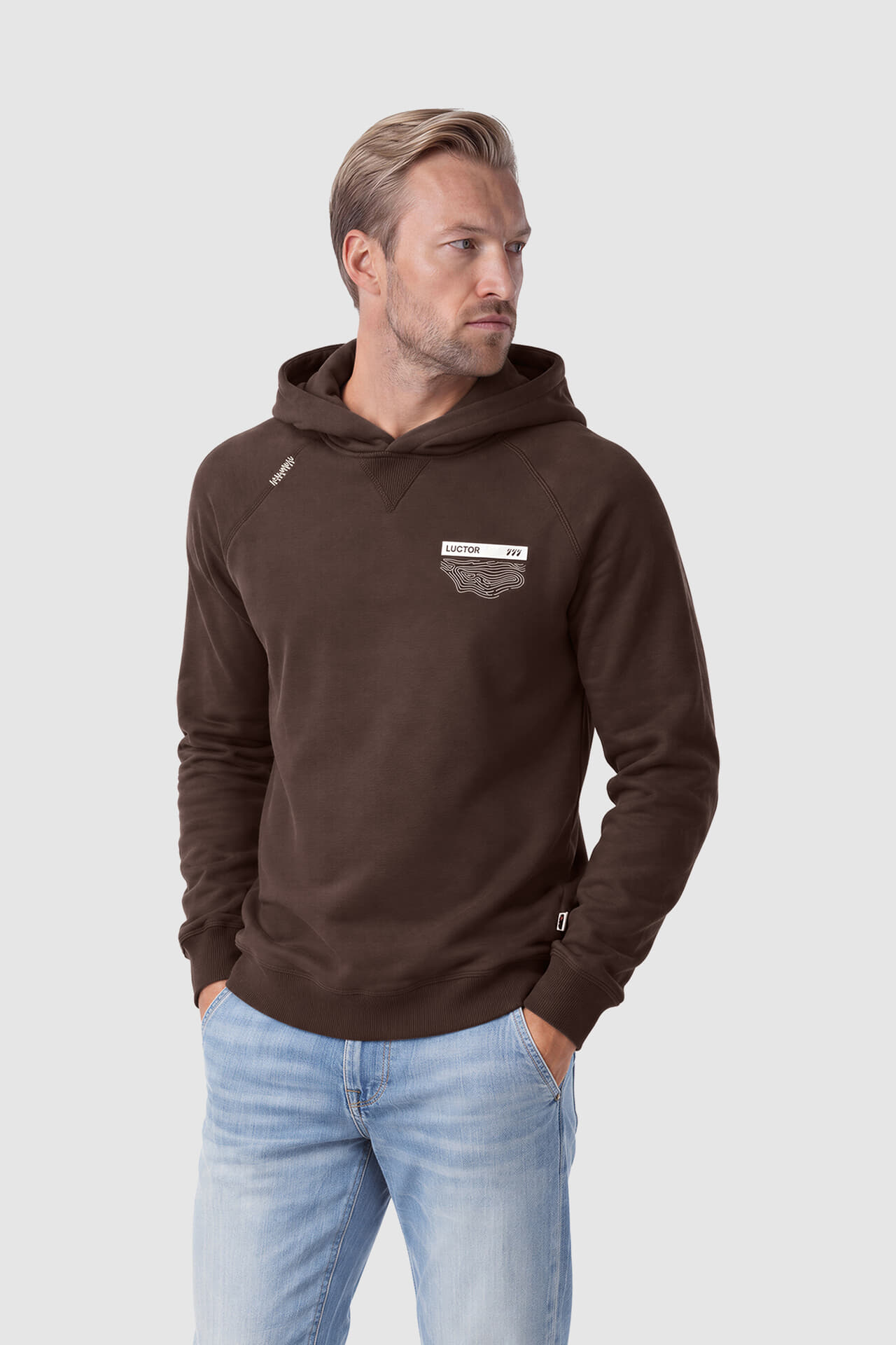 Luctor Hoodie Nio Pressure Bruin