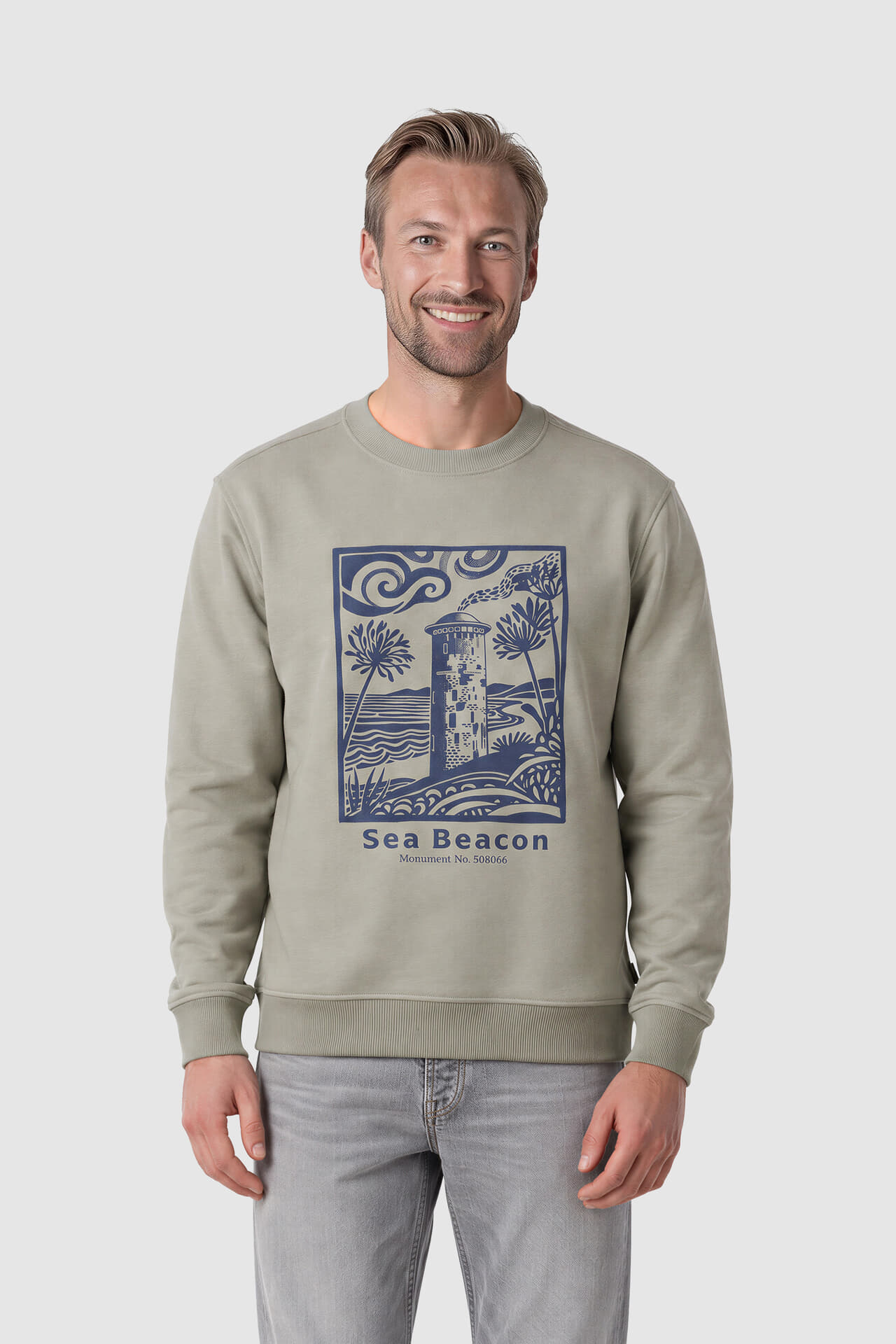 Luctor Sweater Niek  Grijs