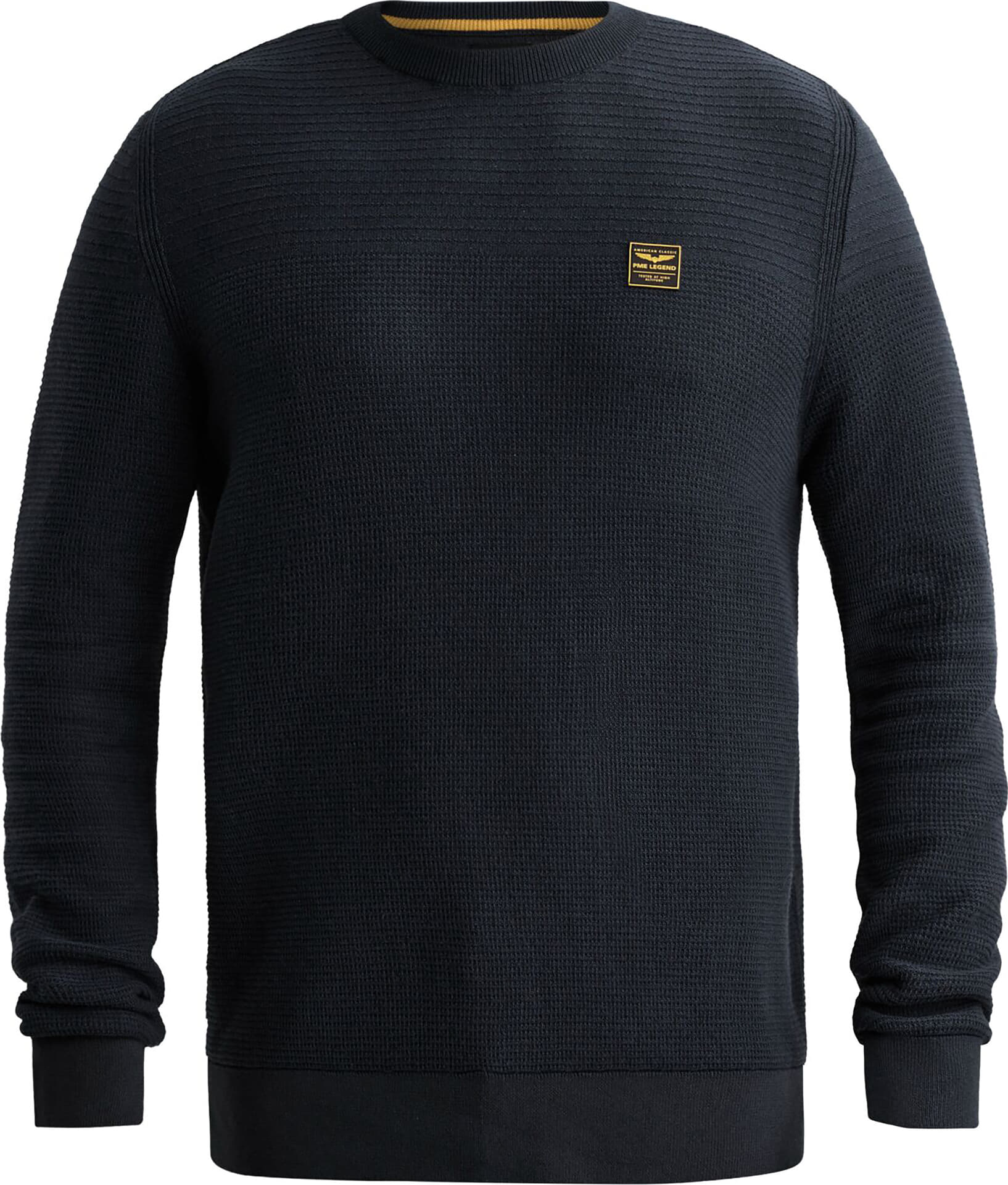 Pme Legend R-neck cotton mouline Navy