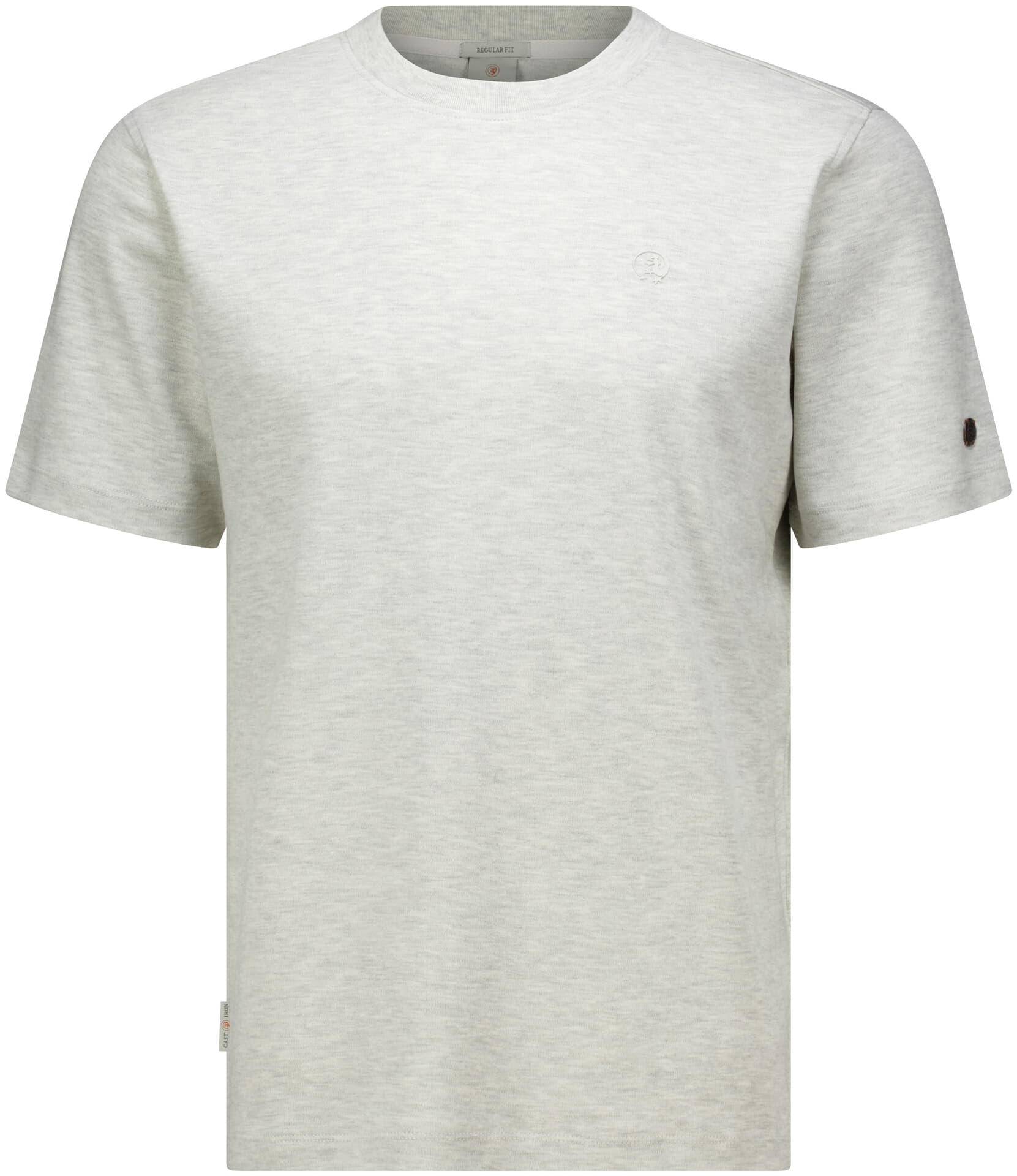 Cast Iron T-shirt regular fit  Grijs