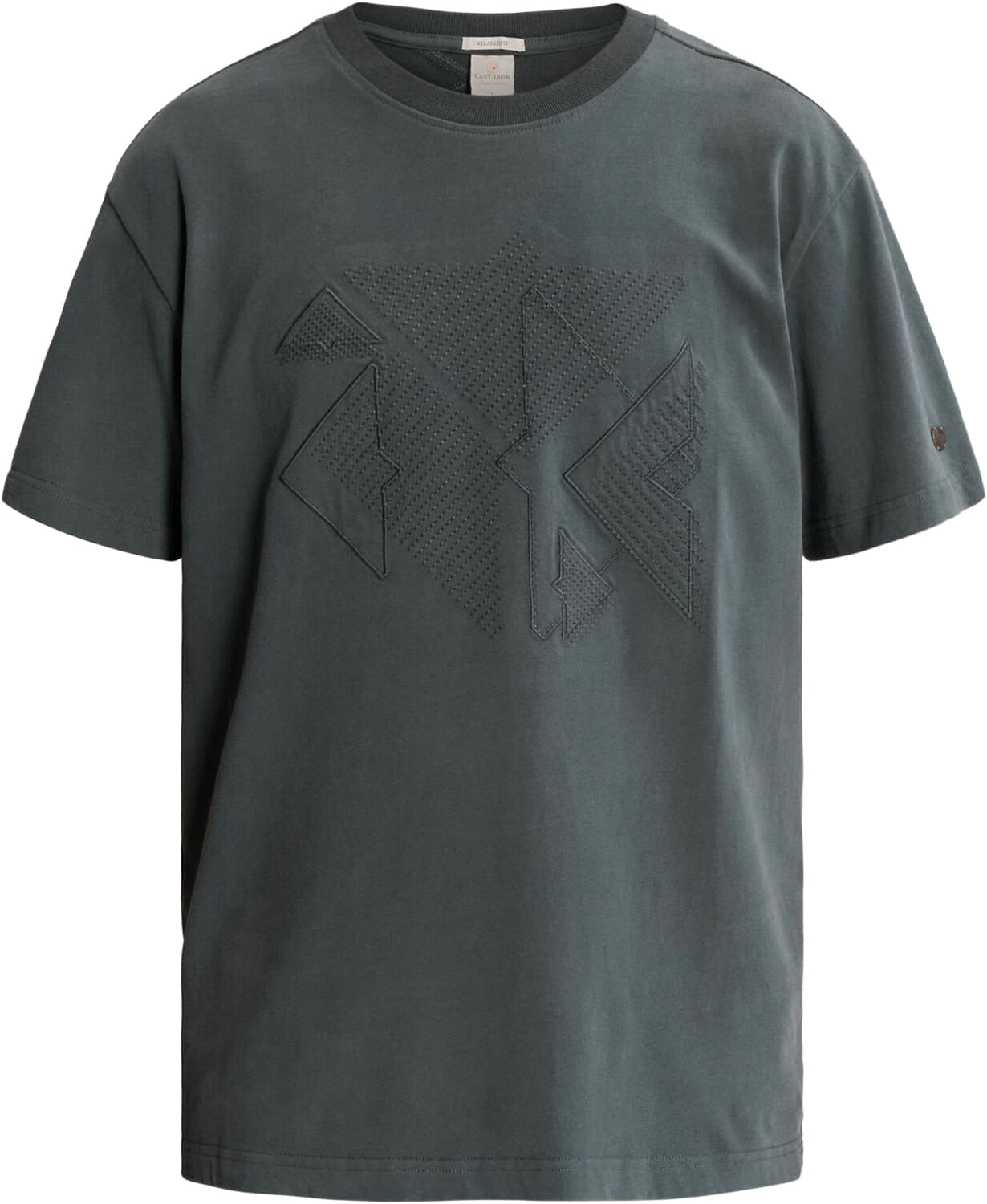 Cast Iron T-shirt  Grijs