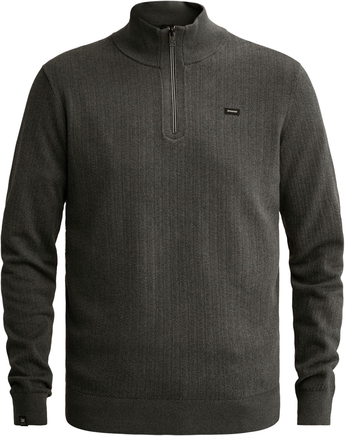 Vanguard Trui Half Zip Collar Gentleman's  Grijsblauw