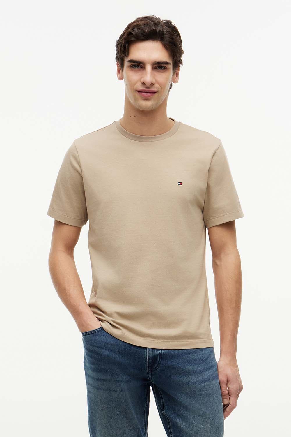 Tommy Hilfiger T-shirt Regular Fit Kaki