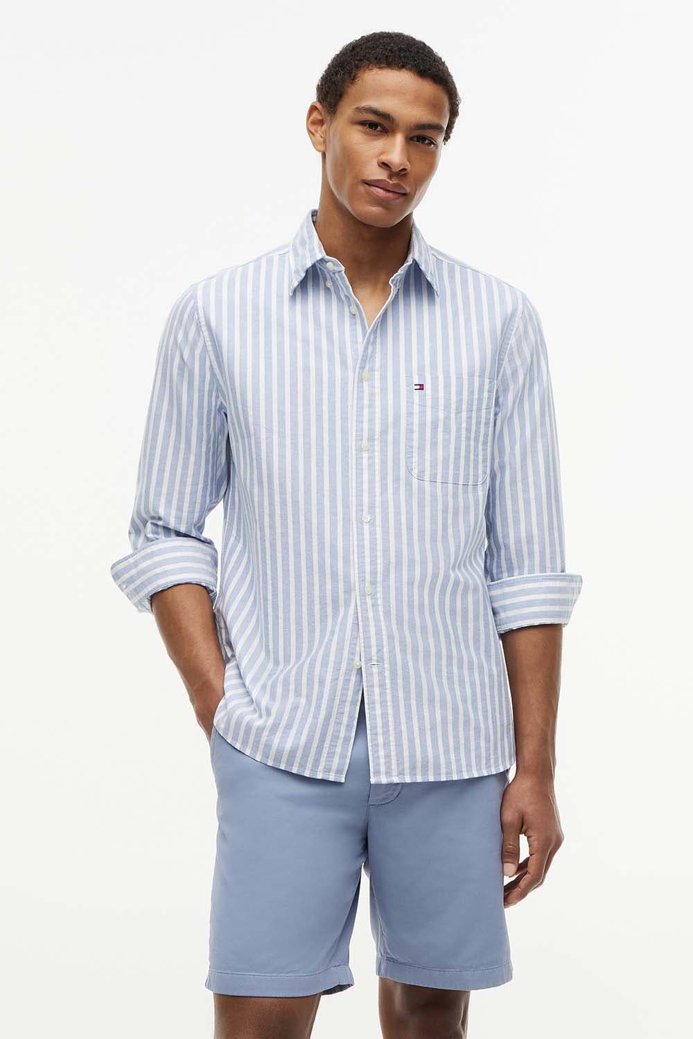 Tommy Hilfiger Overhemd Blauw