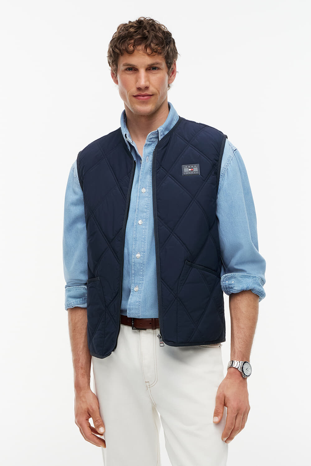 Tommy Hilfiger Bodywarmer Diamond quilt Navy