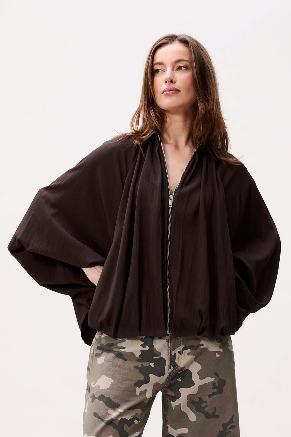 Catwalk Junkie Overshirt Draped Bruin