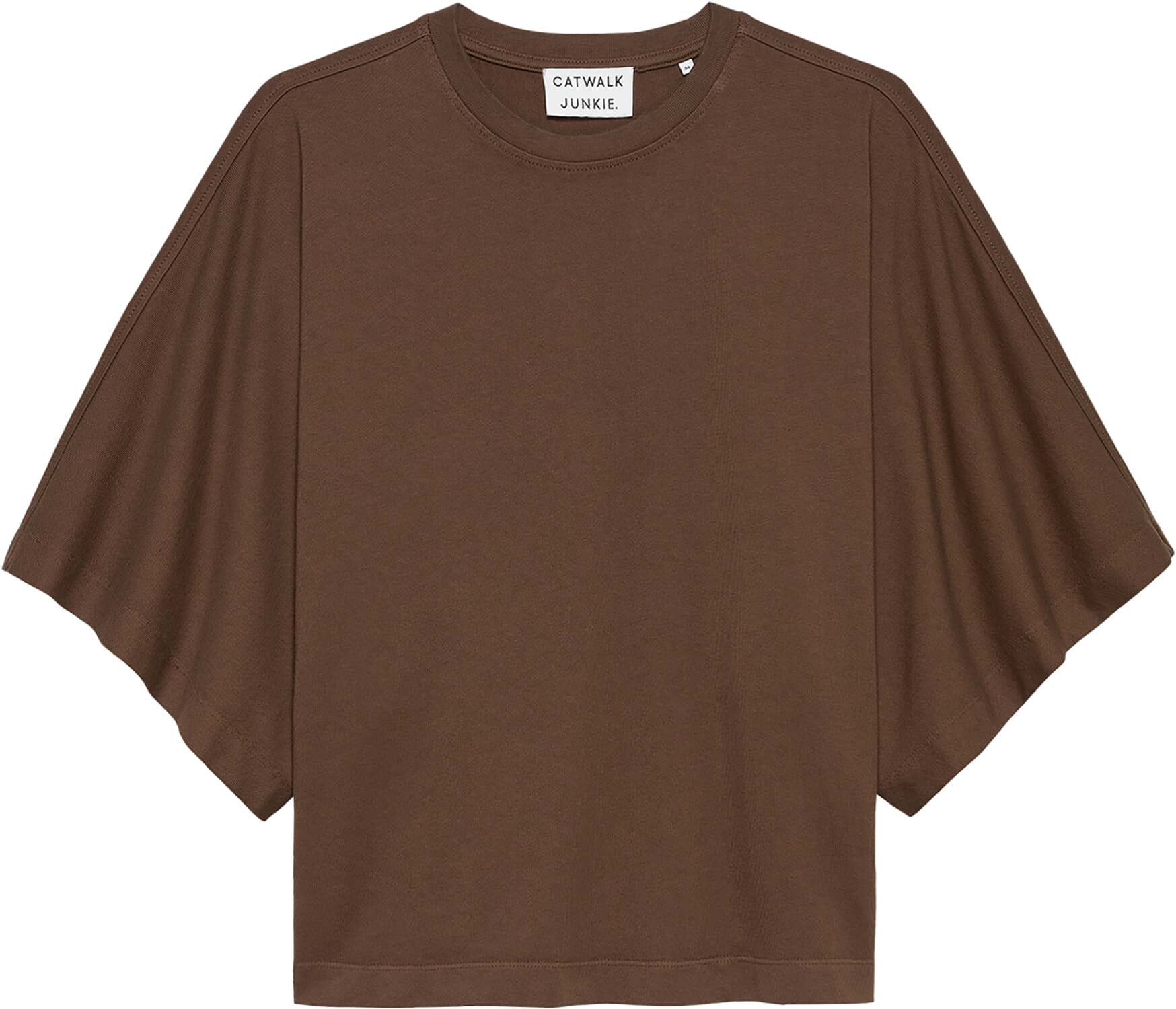 Catwalk Junkie T-shirt Batsleeve Bruin