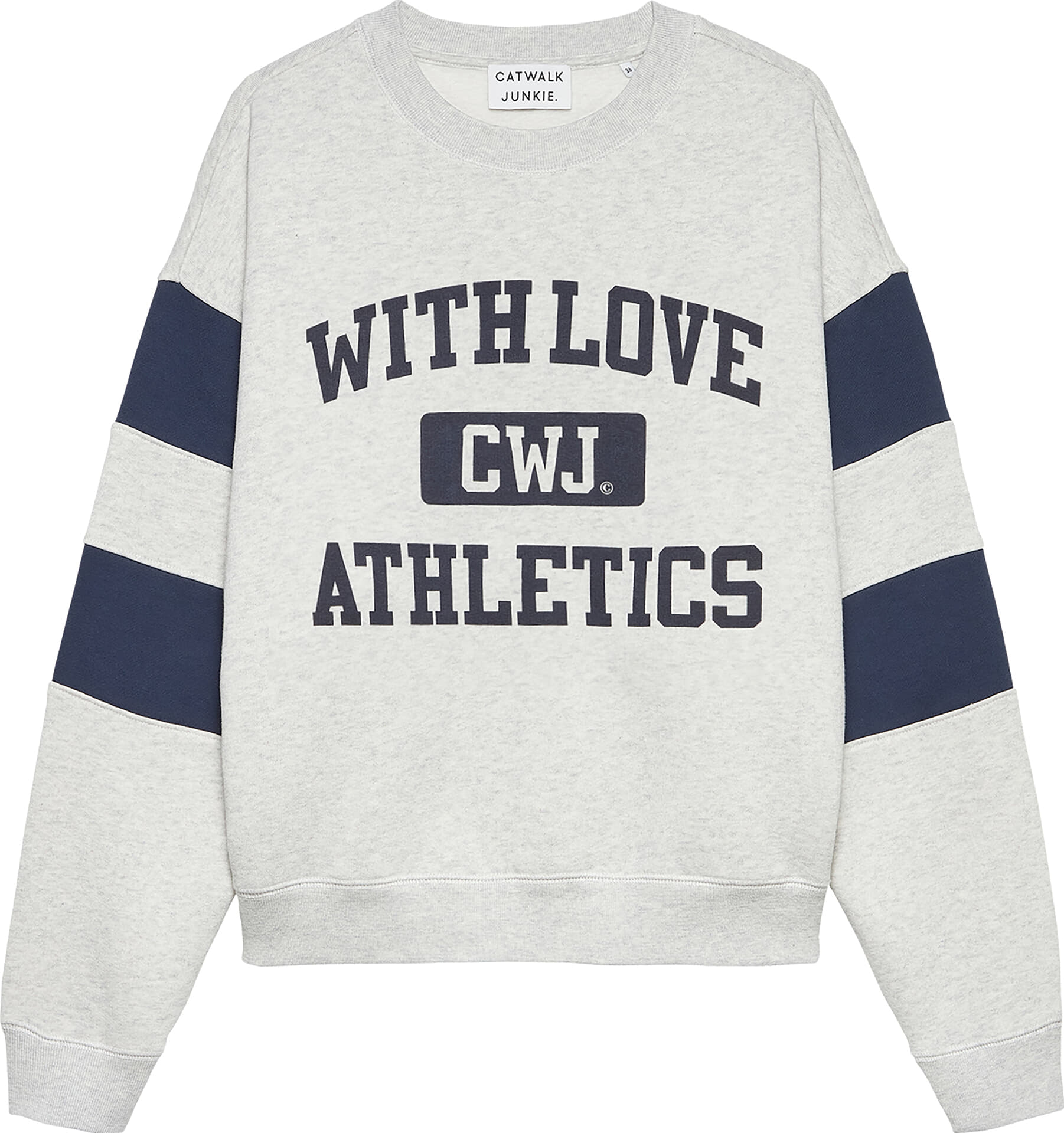 Catwalk Junkie Sweater Sporty graphic Grijs