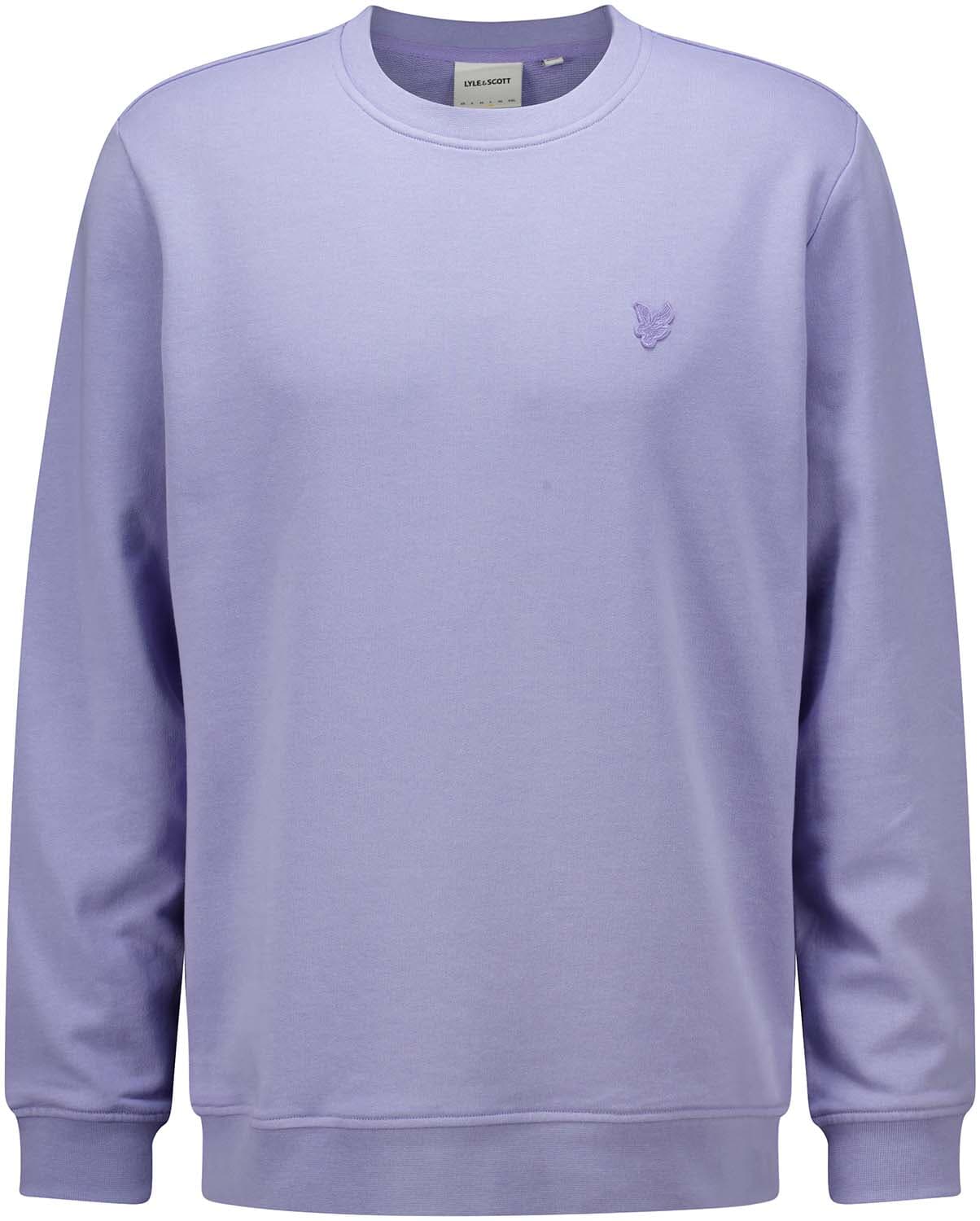 Lyle & Scott Sweater Tonal Lila