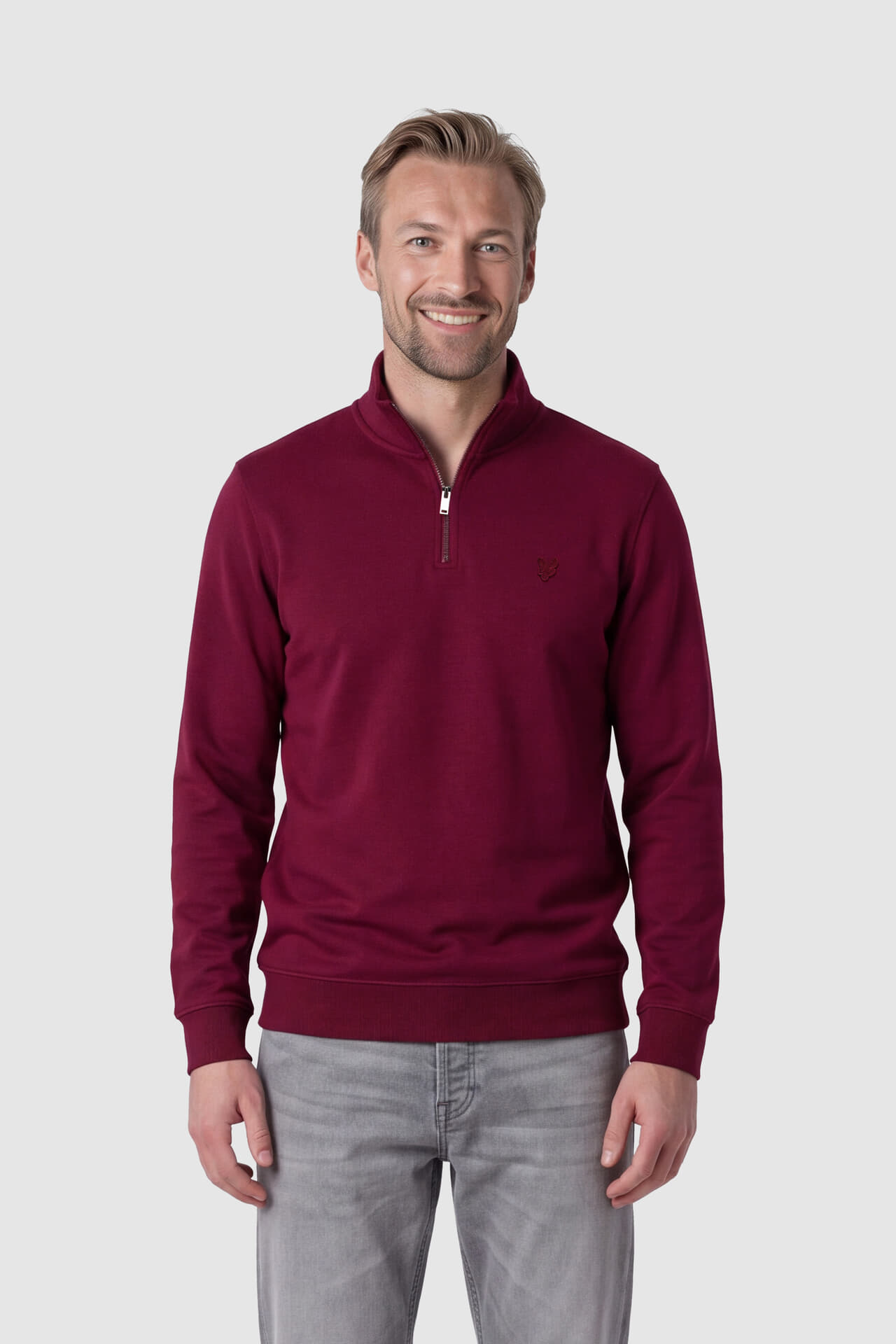 Lyle & Scott Sweater Bordeaux Rood