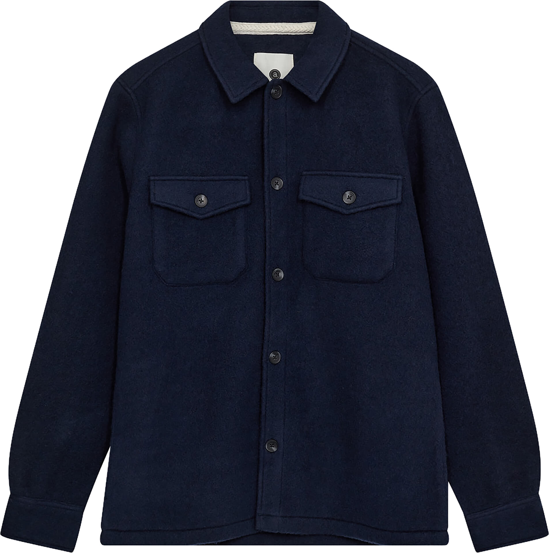 Anerkjendt Overshirt Oscar Wol Navy