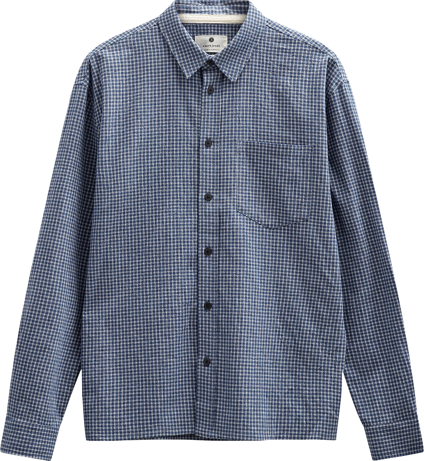 Anerkjendt Overhemd Akotto Blauw