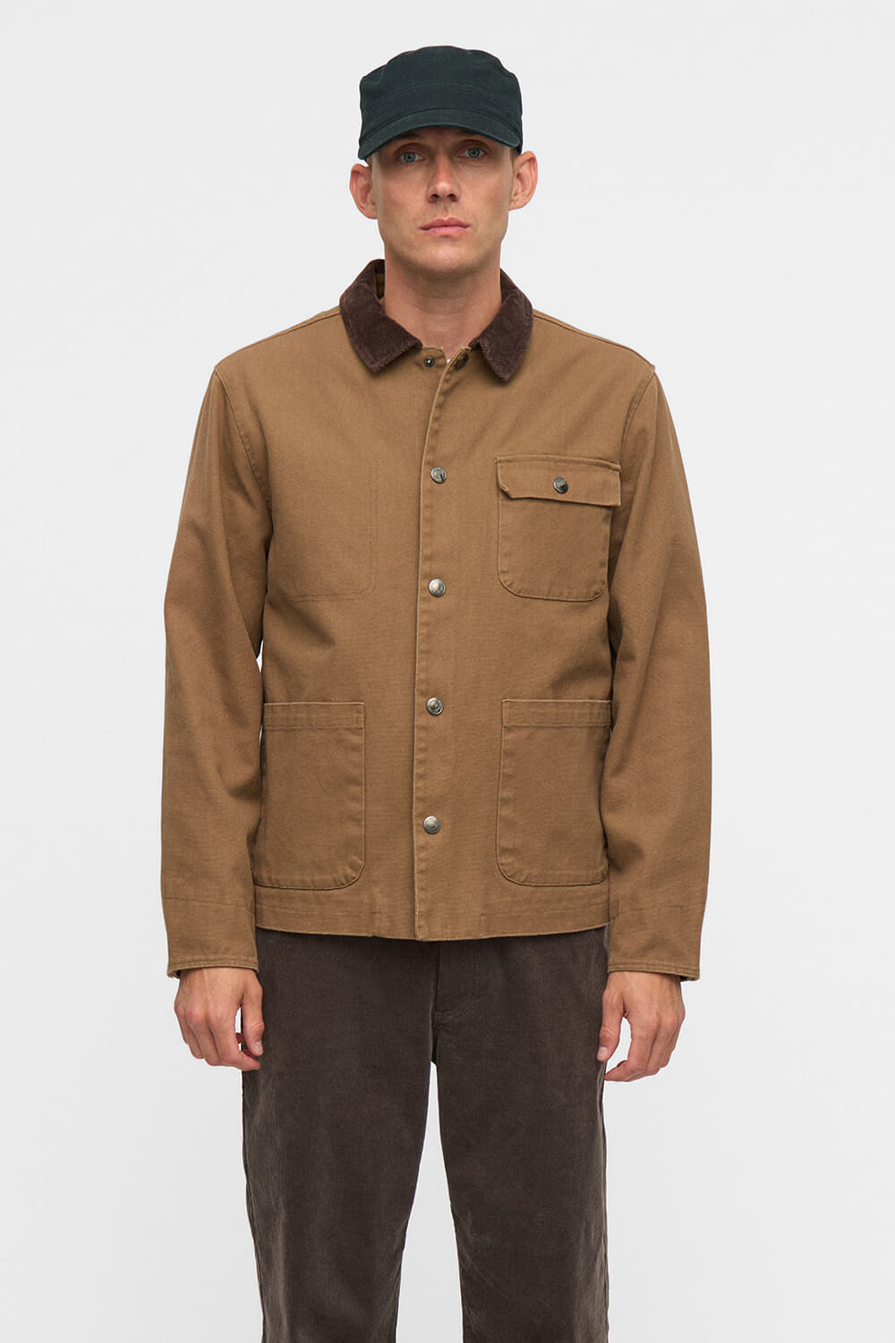 Anerkjendt Jas Akbastian Canvas Washed  Bruin