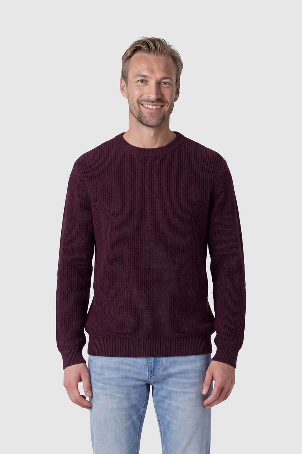  Trui Aksinus Bordeaux Rood