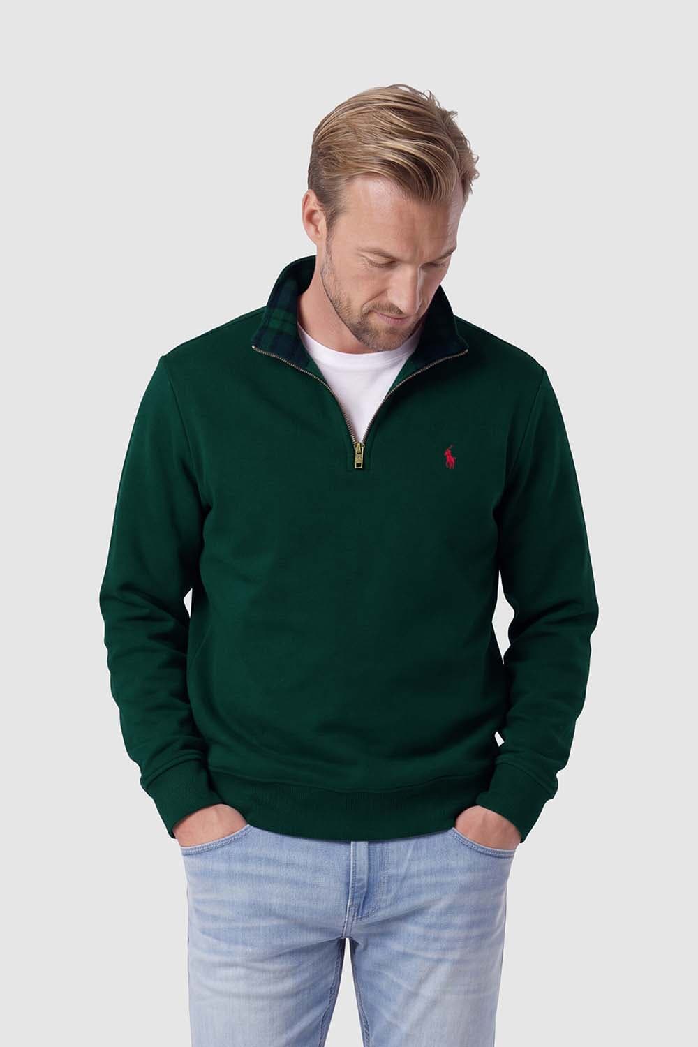 Polo Ralph Lauren Sweater Half zip Groen