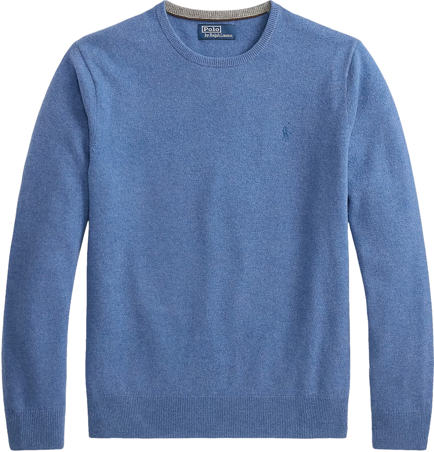 Polo Ralph Lauren Trui crewneck merinowol Blauw