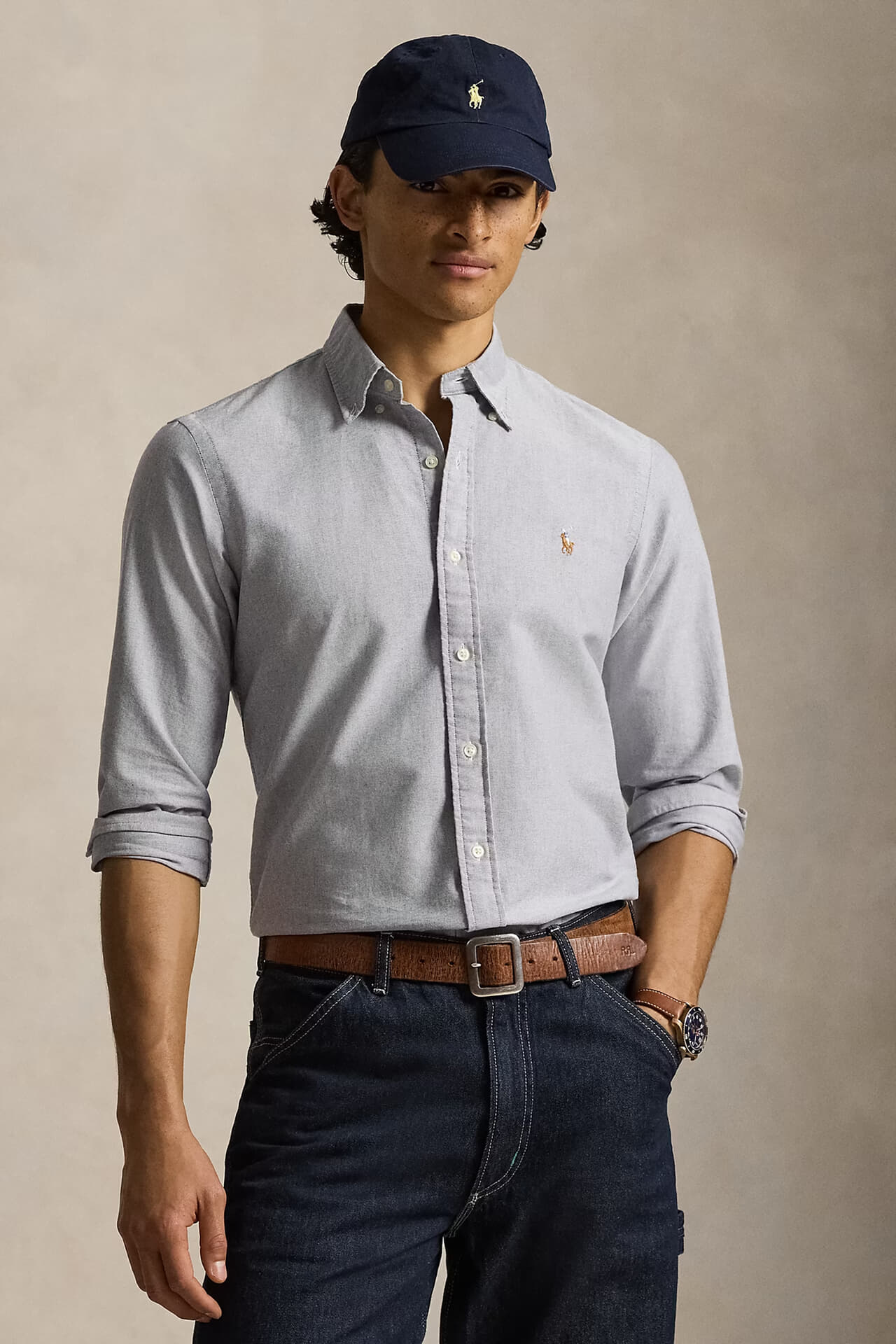 Polo Ralph Lauren overhemd sport shirt Blauw