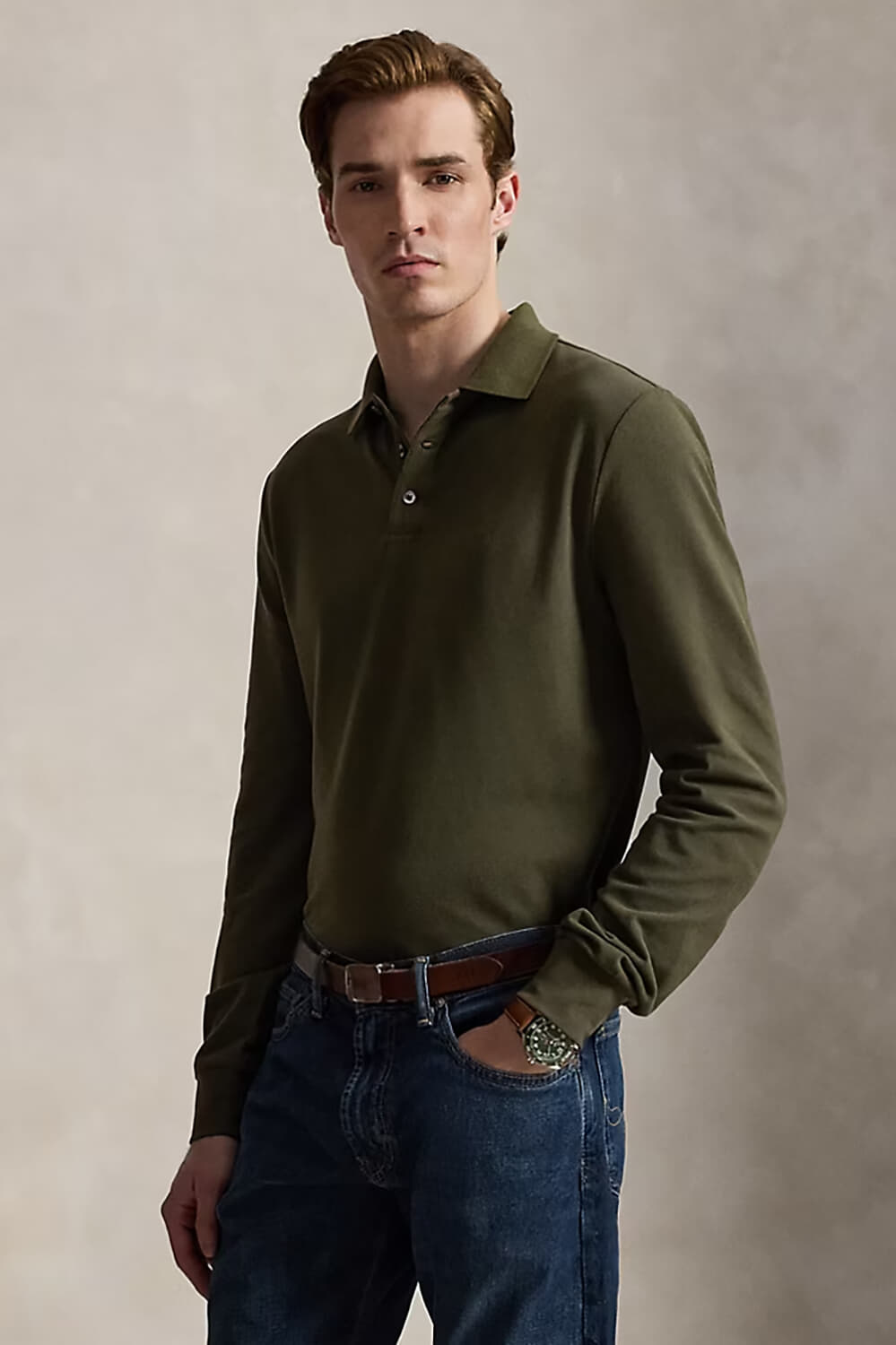 Polo Ralph Lauren Polo longsleeve Groen