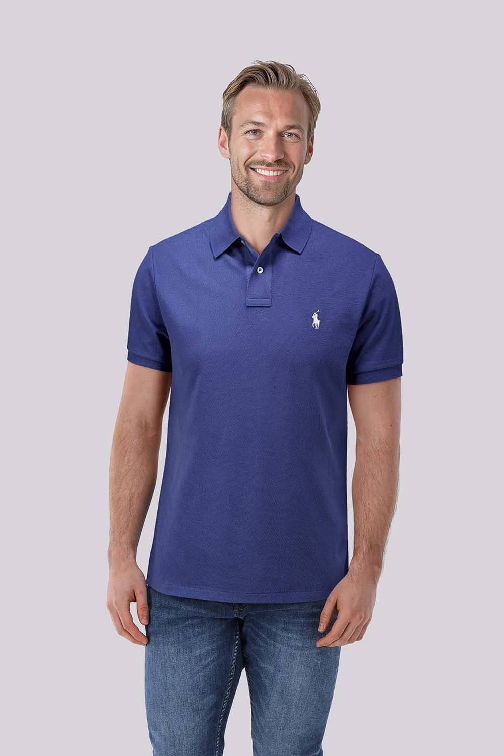 Polo Ralph Lauren Polo Custom Slim Fit Blauw