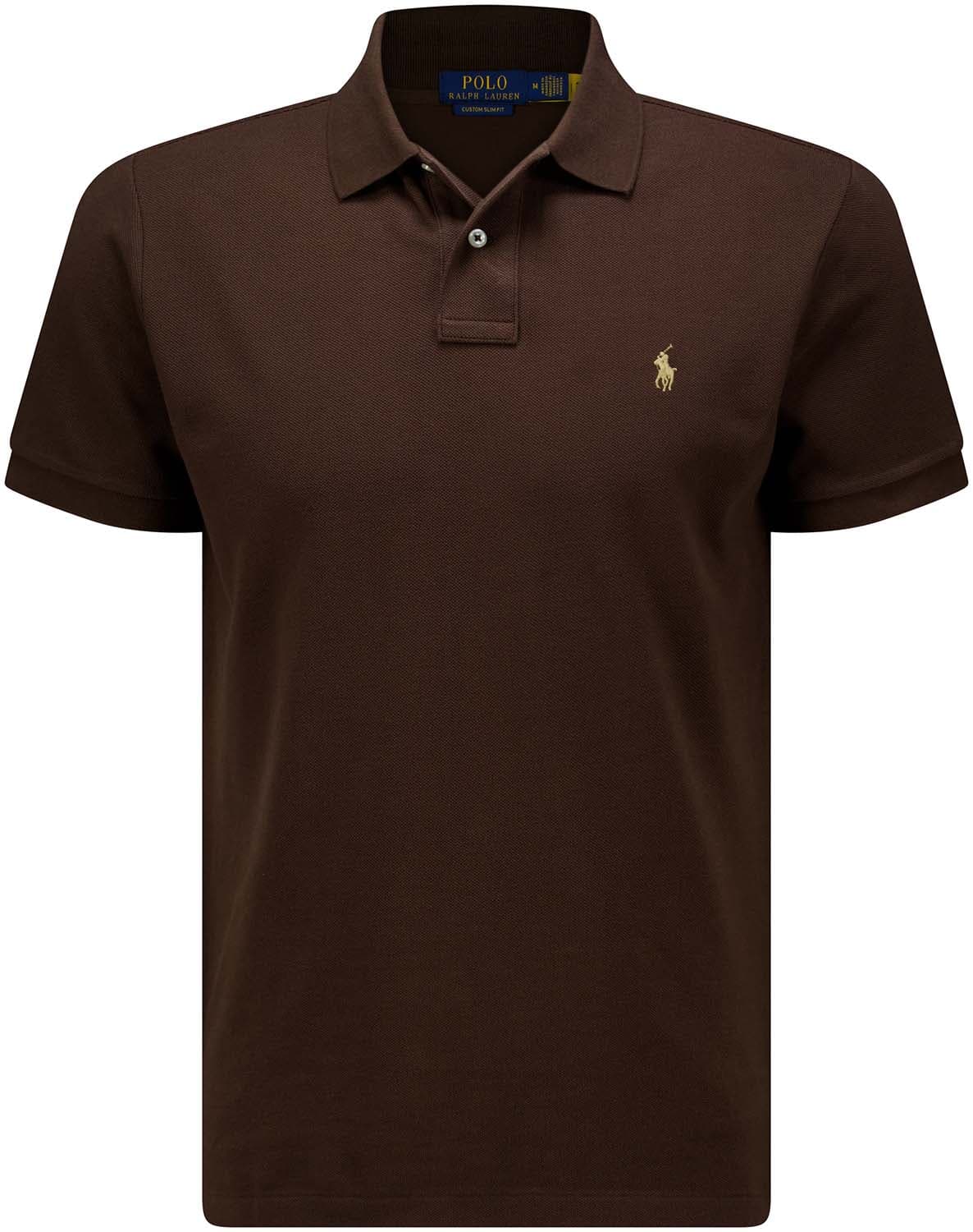 Polo Ralph Lauren Polo Custom Slim Fit Bruin