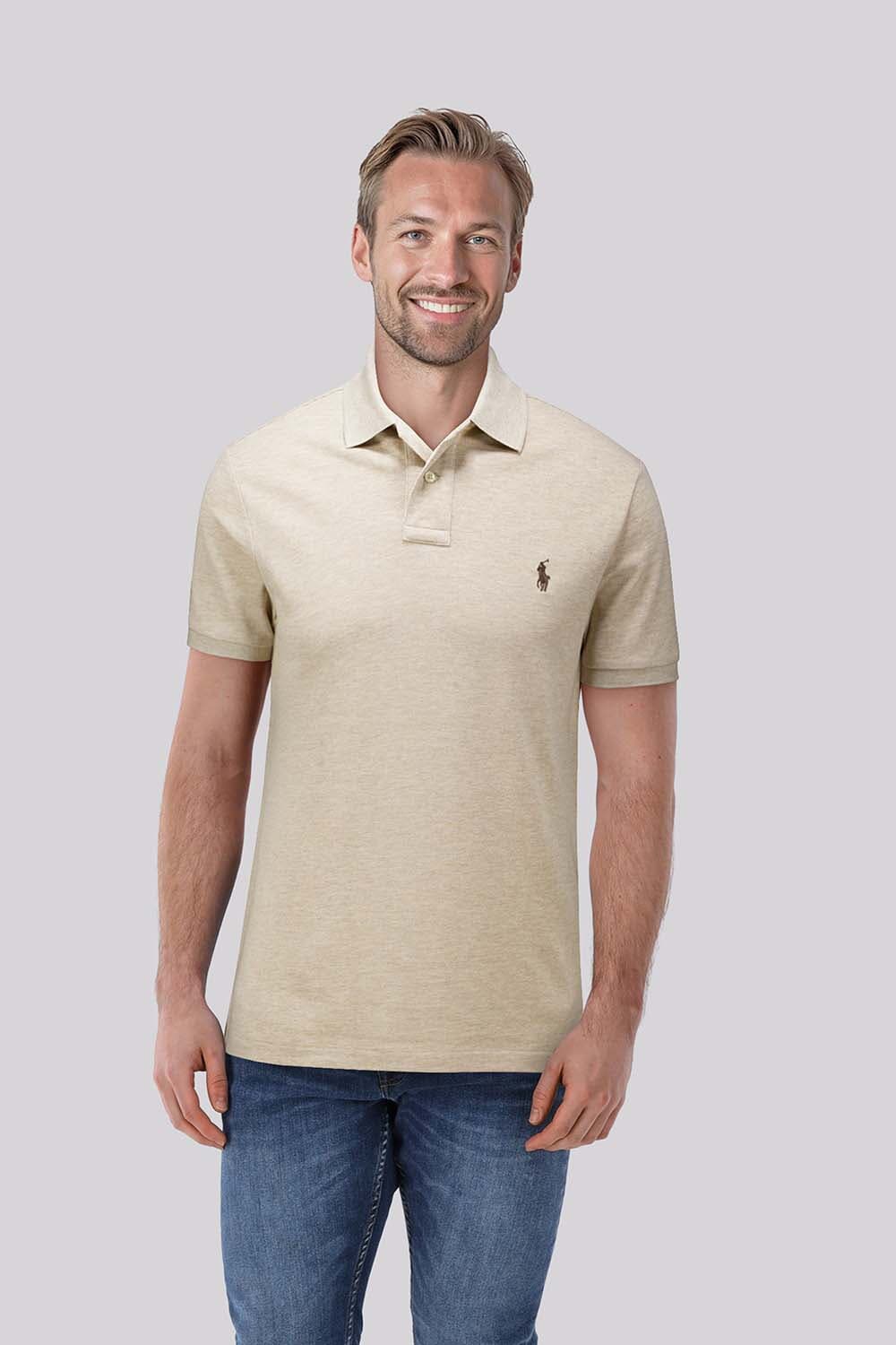 Polo Ralph Lauren Polo Custom Slim Fit Kaki