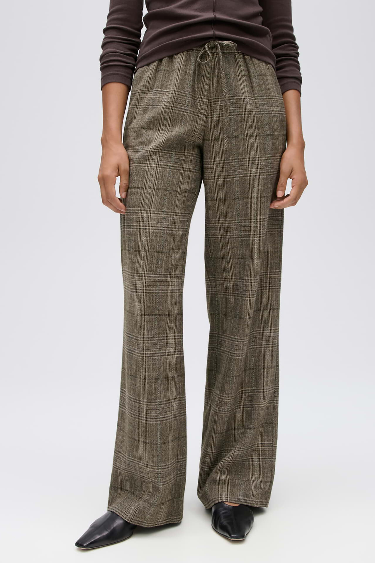 Opus Broek Melane mod Bruin