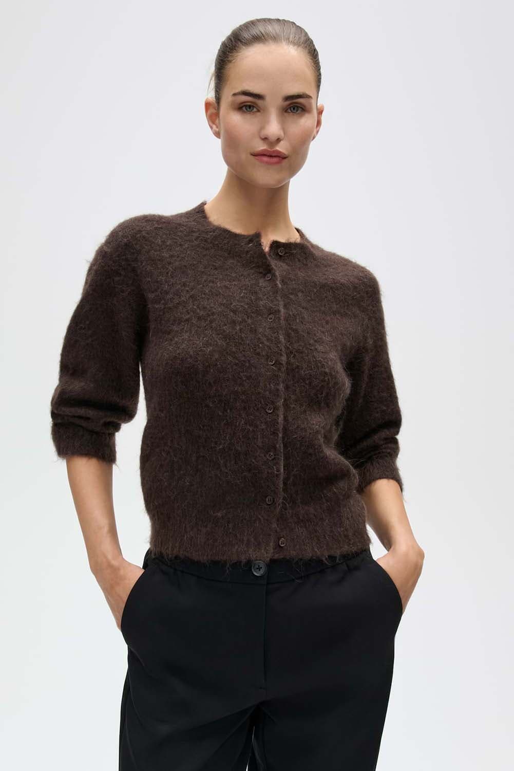 Opus Vest Disille Bruin