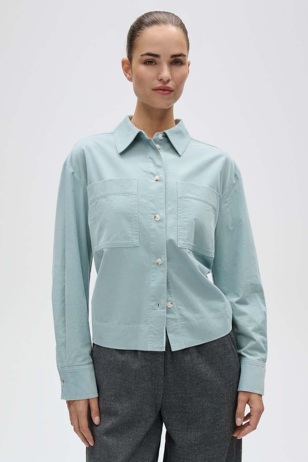 Opus Blouse Fronna Aqua