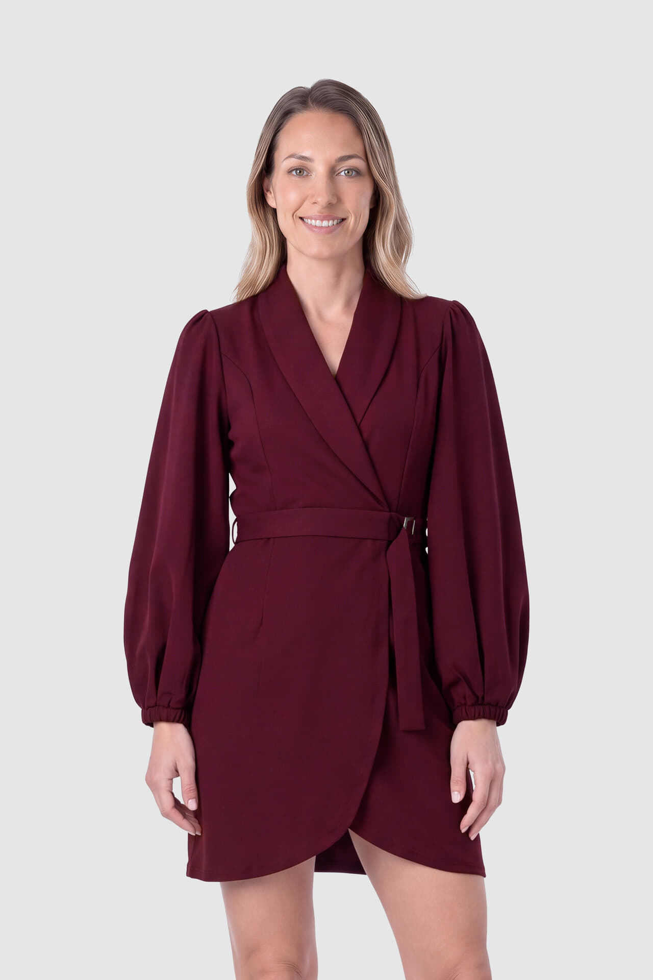 Vila Jurk Clua  Bordeaux Rood