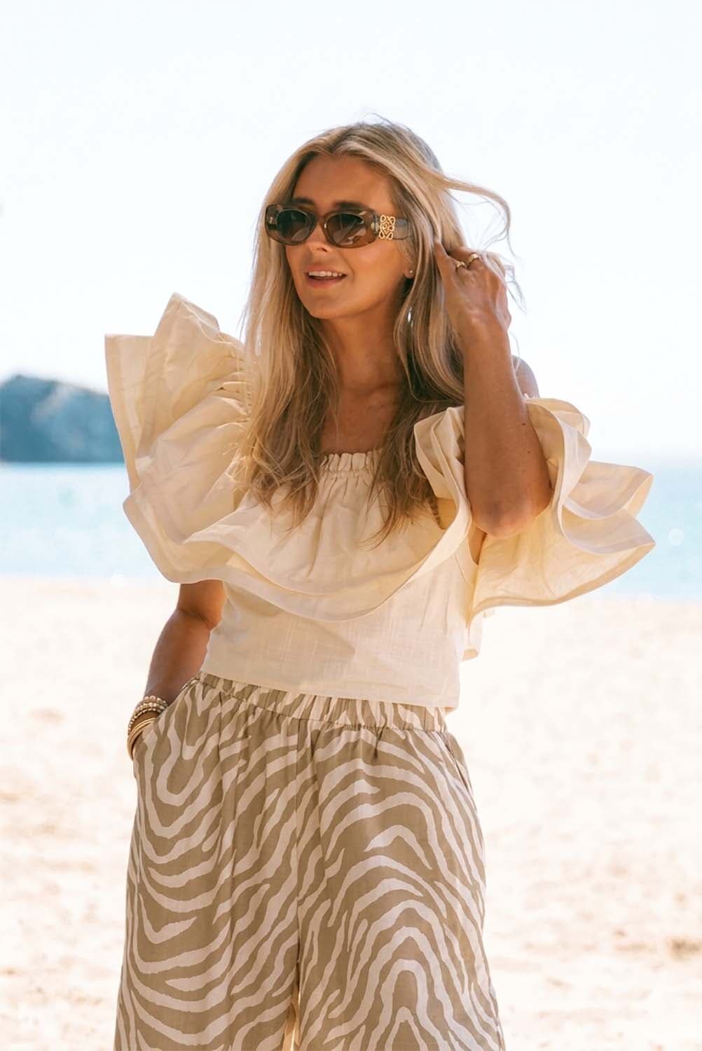 Bolina Island Top Off White