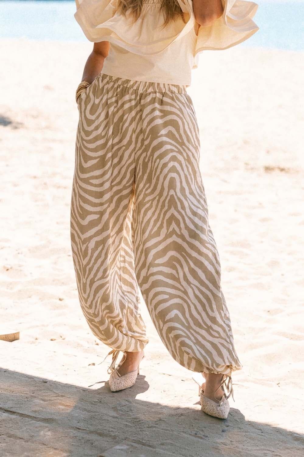Bolina Island Broek Beige