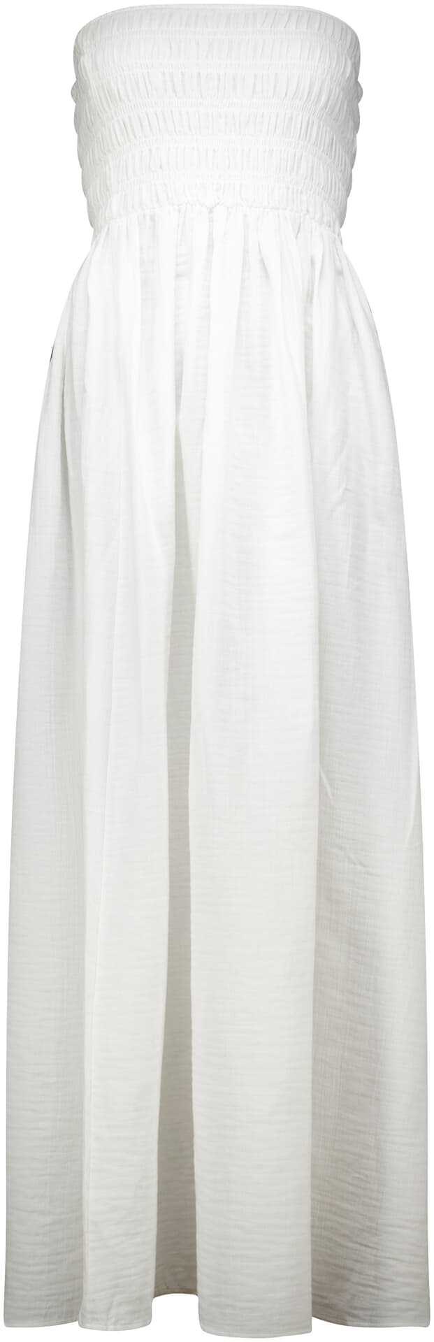 Bolina Island Jurk Strapless white Wit
