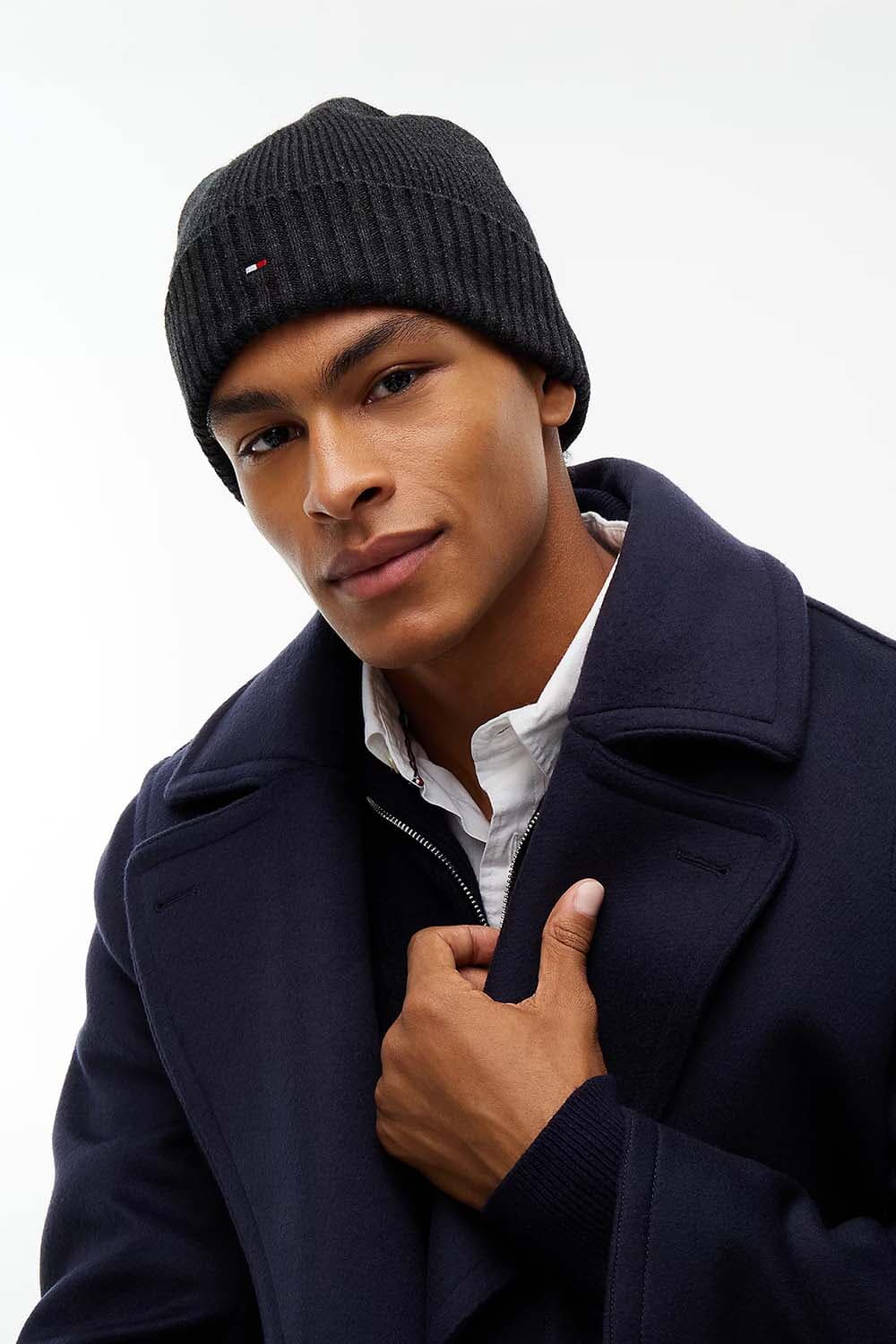 Tommy Hilfiger Muts Antraciet