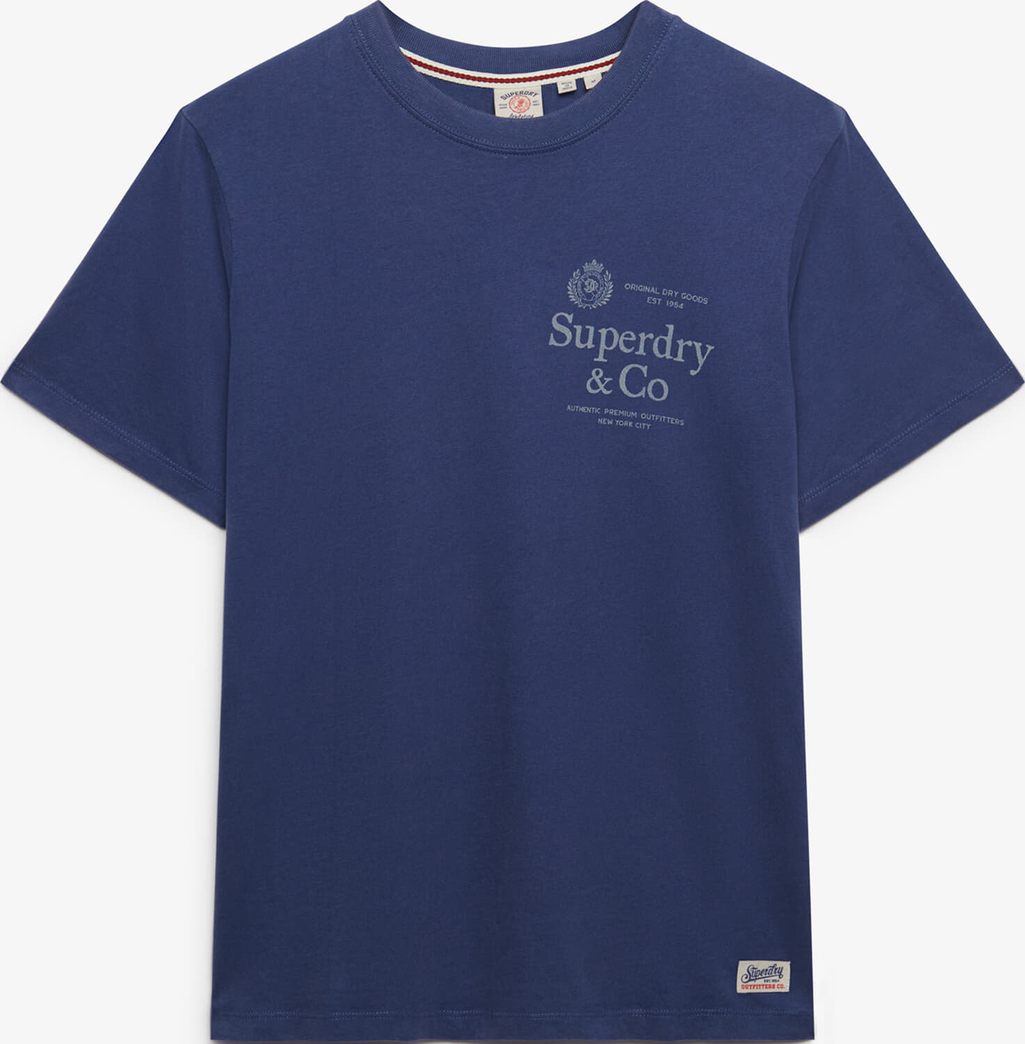 Superdry & Co T-shirt  Blauw
