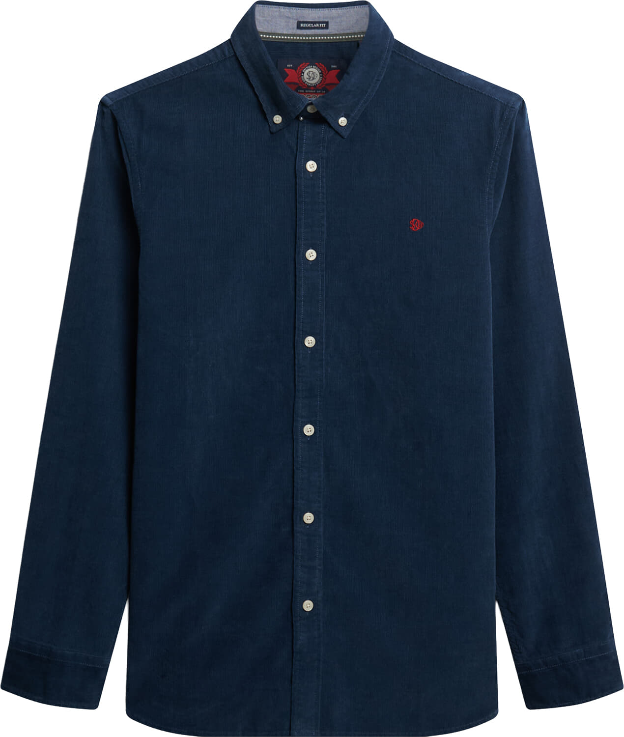 Superdry & Co Overhemd Oxford Classic Blauw