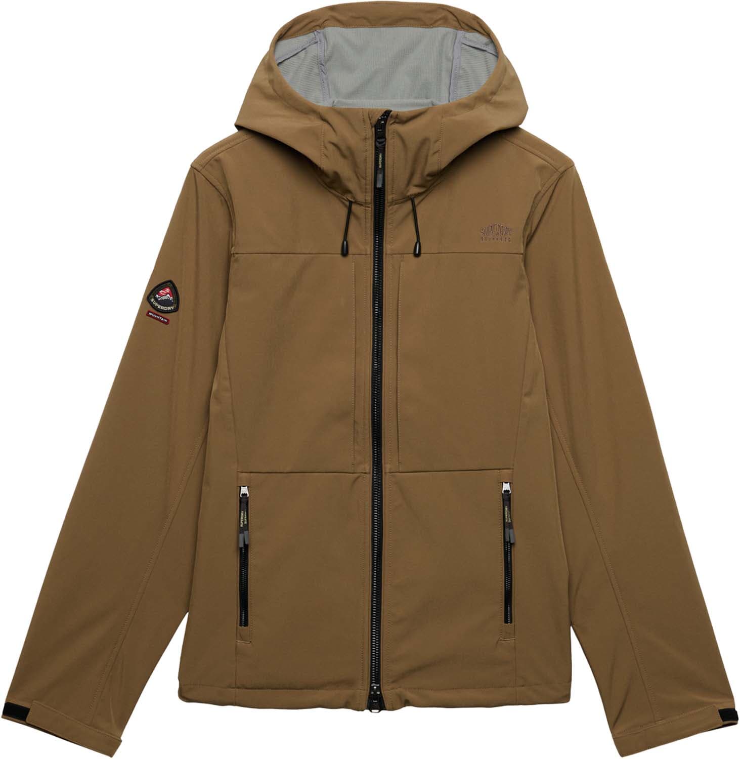 Superdry & Co Softshell Jas Trekker Kaki