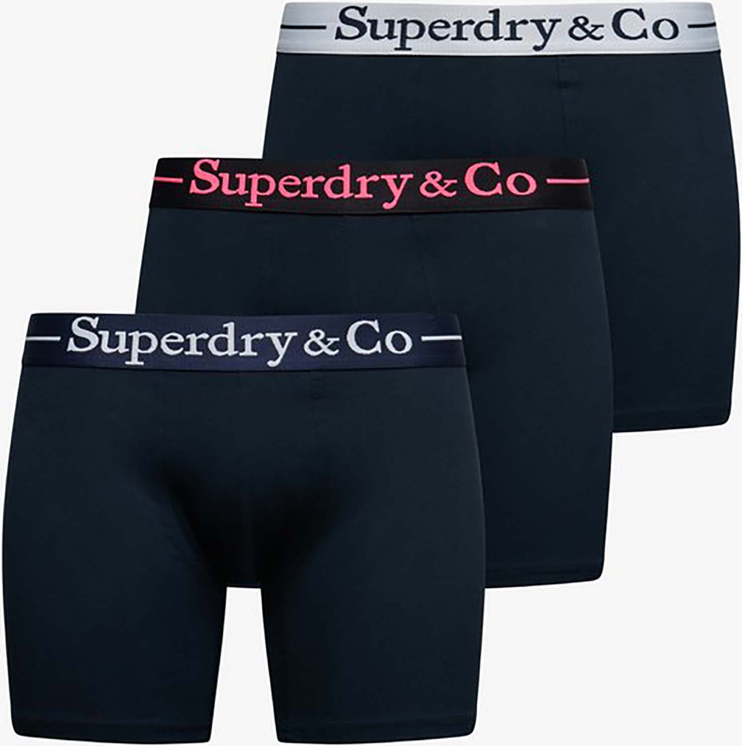 Superdry & Co Boxershort 3-pack Navy